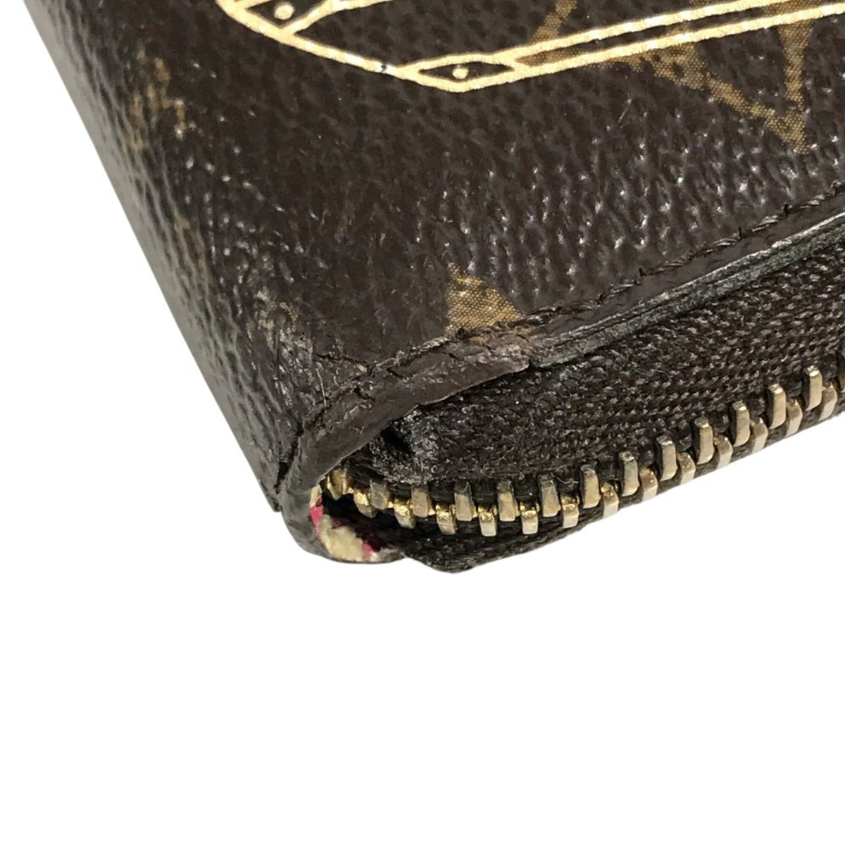 Louis Vuitton Brown Monogram Long Wallet (Bi-Fold) (Pre-Owned)