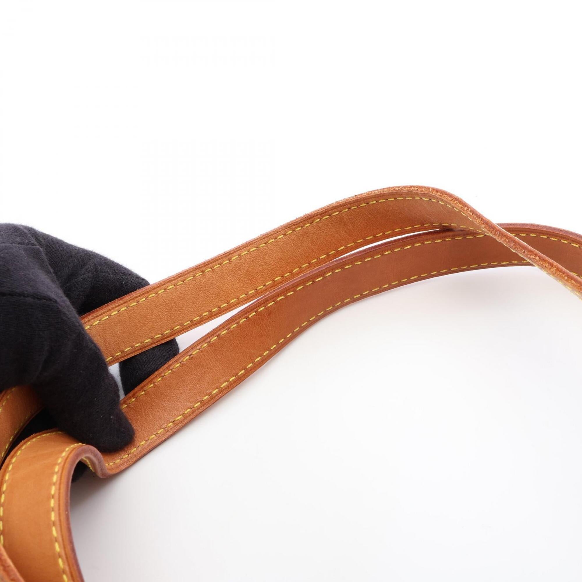Louis Vuitton Brown Monogram Coated Canvas Pvc Monogram Leather Handbag Shoulder Bag (Pre-Owned)