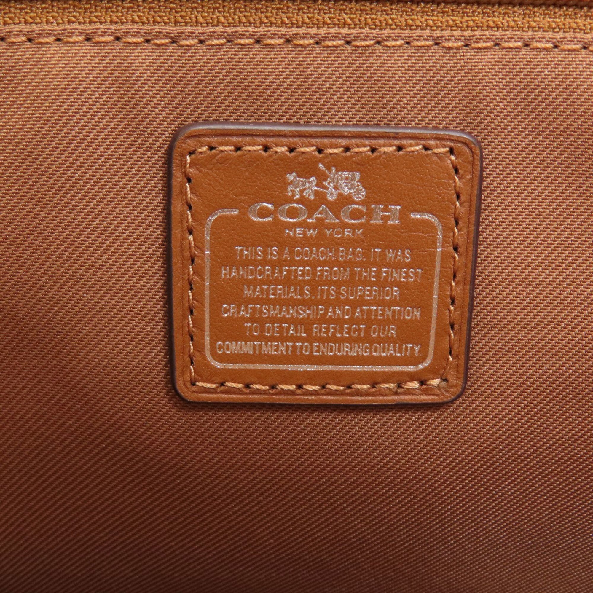 Coach Brown Leather Handbag (Pre-Owned)
