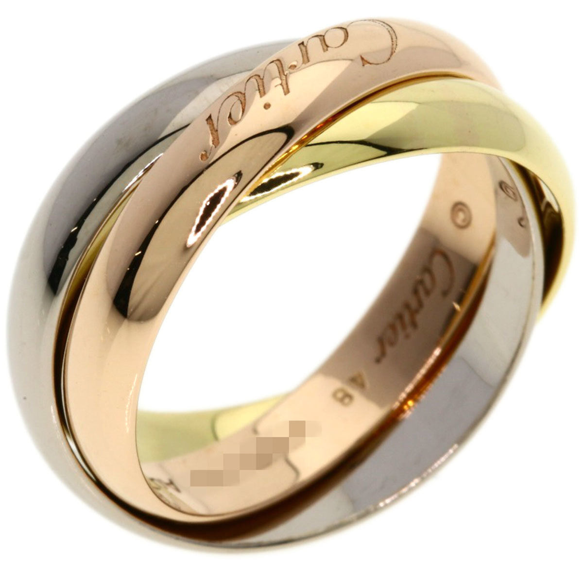 Cartier Yellow Gold (18K) Pink Gold (18K) White Gold (18K) Band Ring (Pre-Owned)