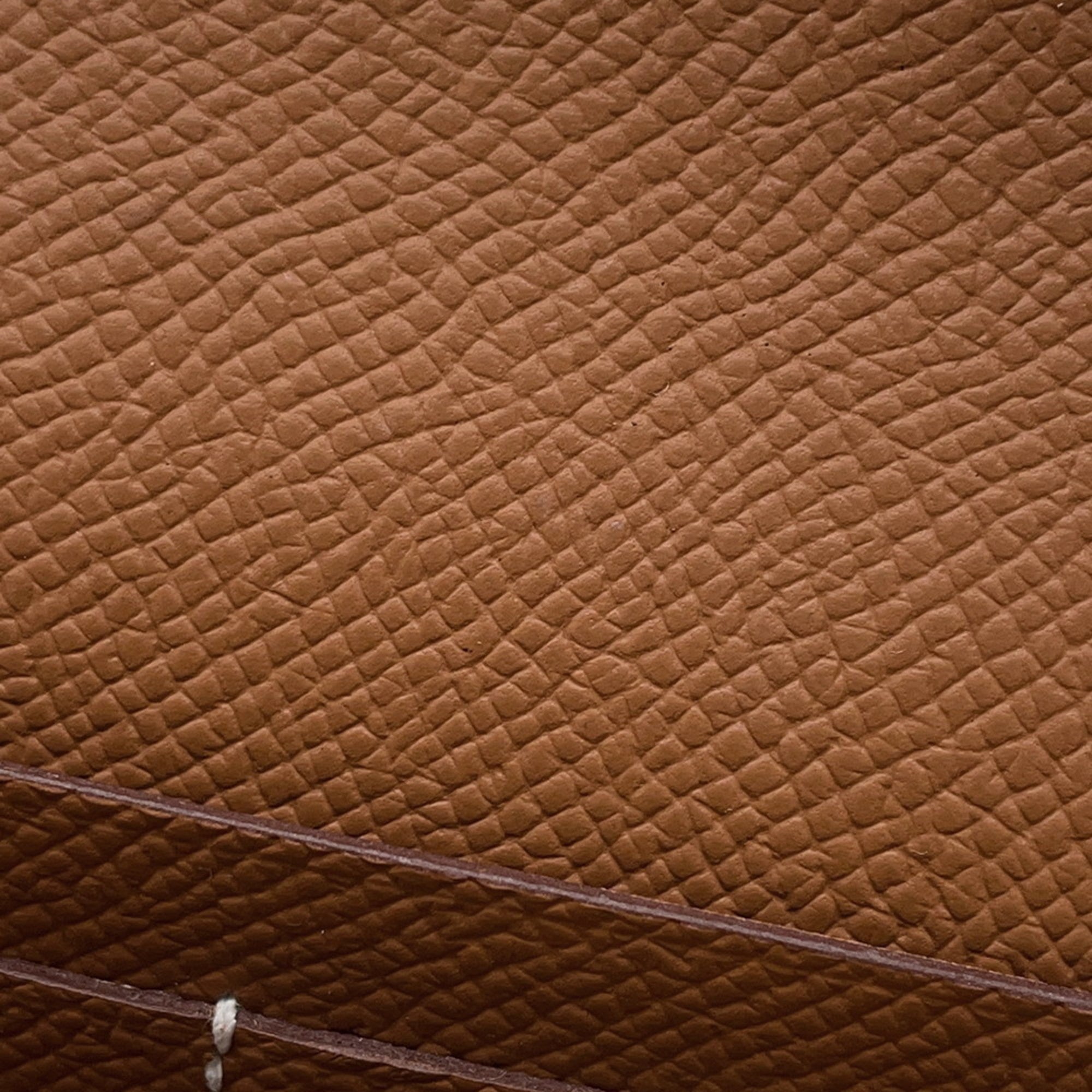 Hermes Kelly Gold Epsom Leather Long Wallet (Bi-Fold) (Pre-Owned)