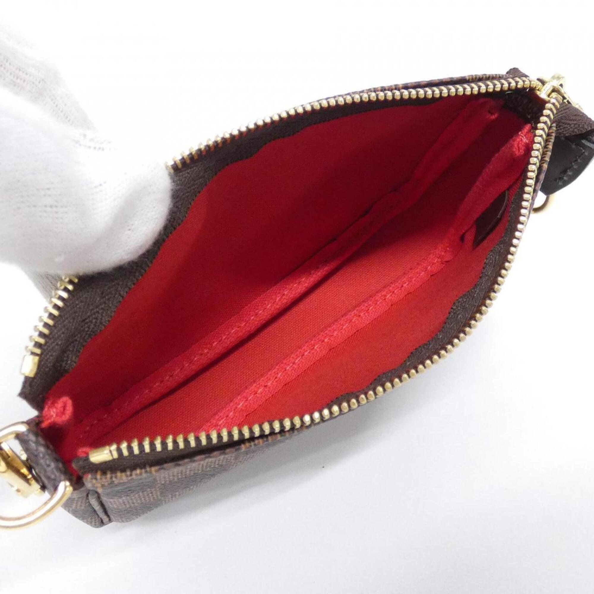 Louis Vuitton Ebene Coated Canvas Pochette Pouch (Pre-Owned)
