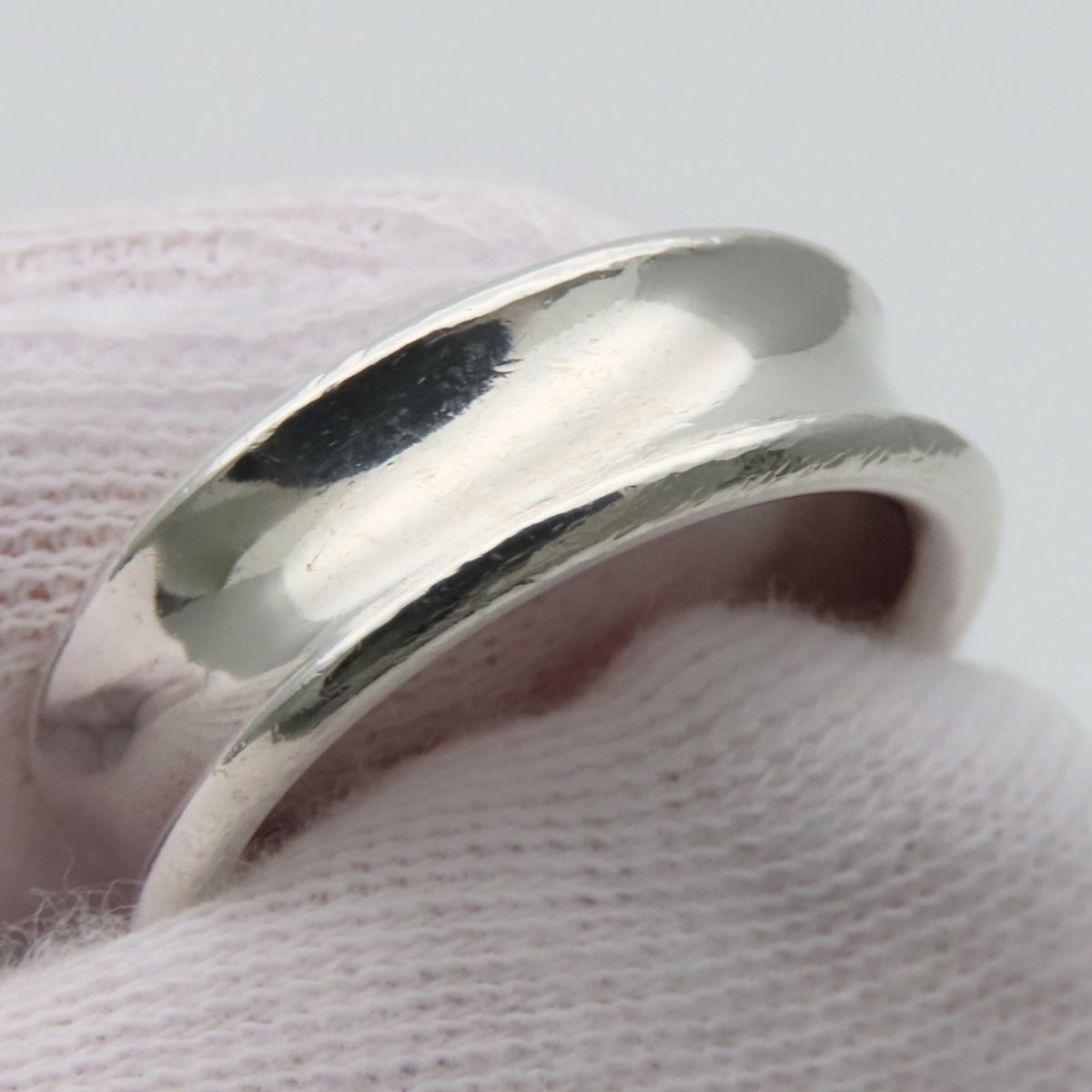 Tiffany Silver Silver 925 Band Ring (Pre-Owned)