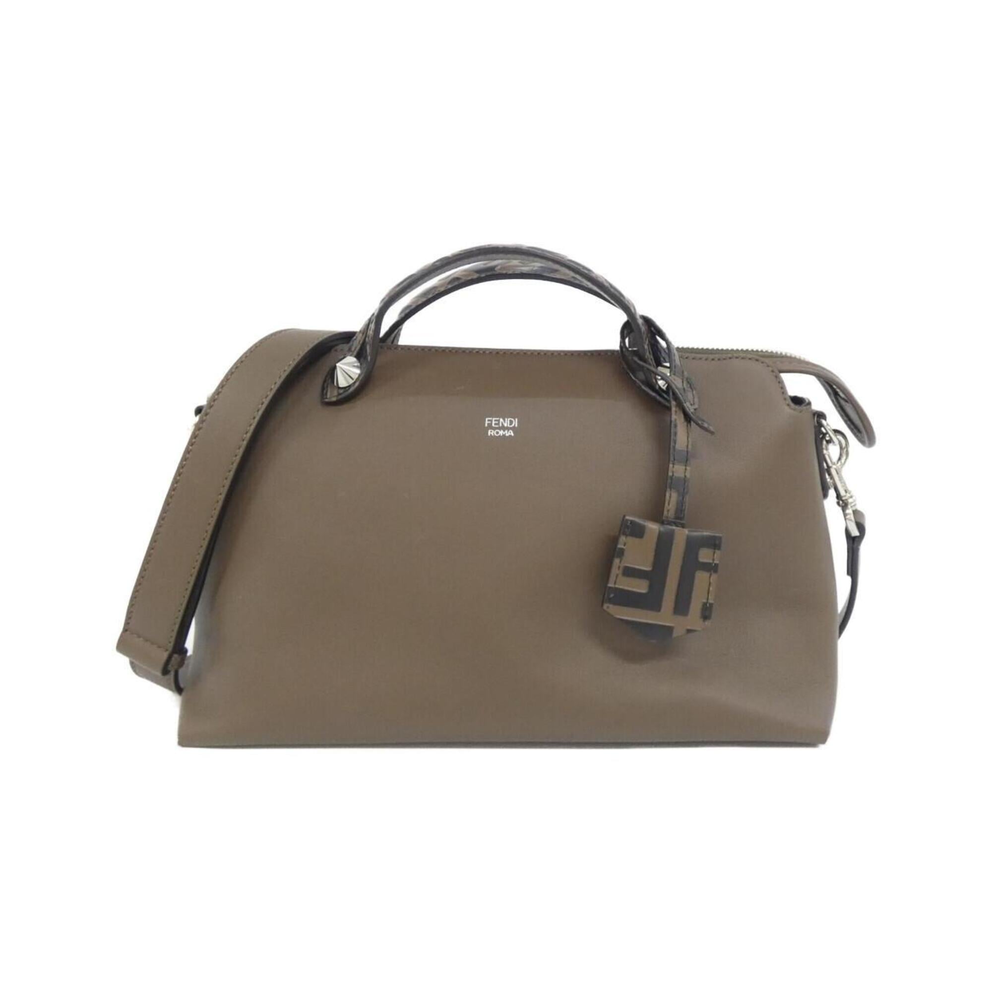 Fendi Brown Leather Handbag (Pre-Owned)