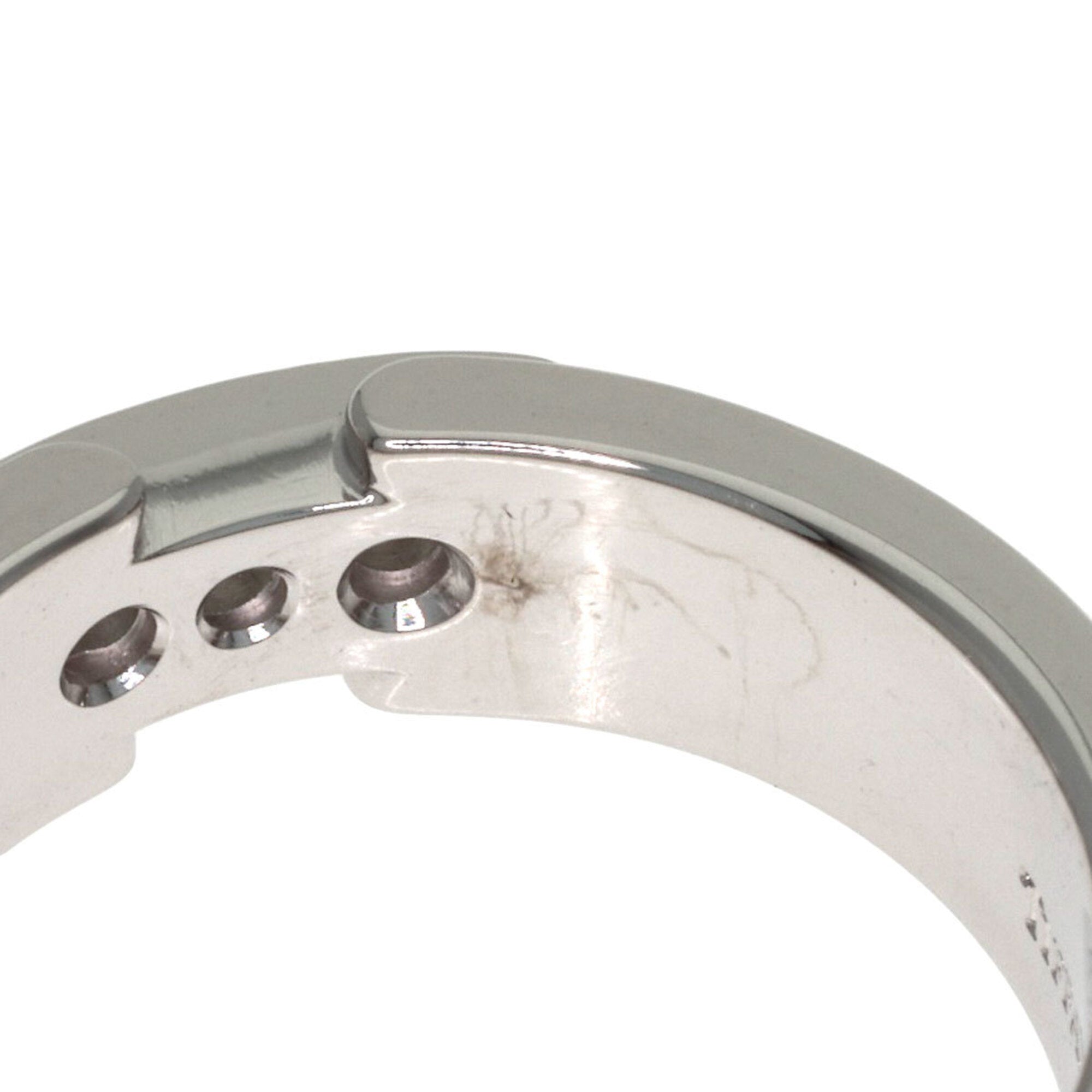 Tiffany Atlas White Gold (18K) Band Ring (Pre-Owned)