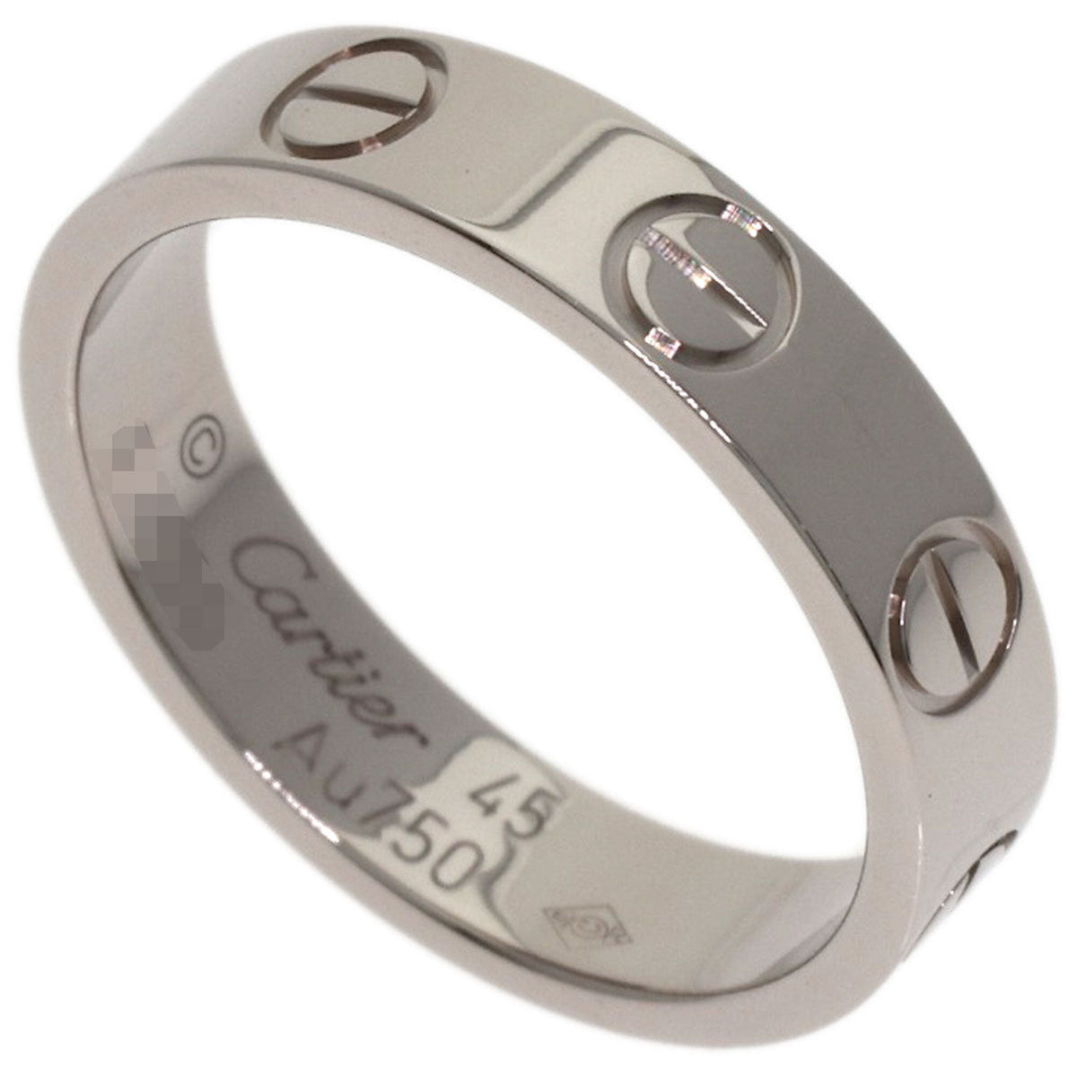Cartier White Gold (18K) Band Ring (Pre-Owned)