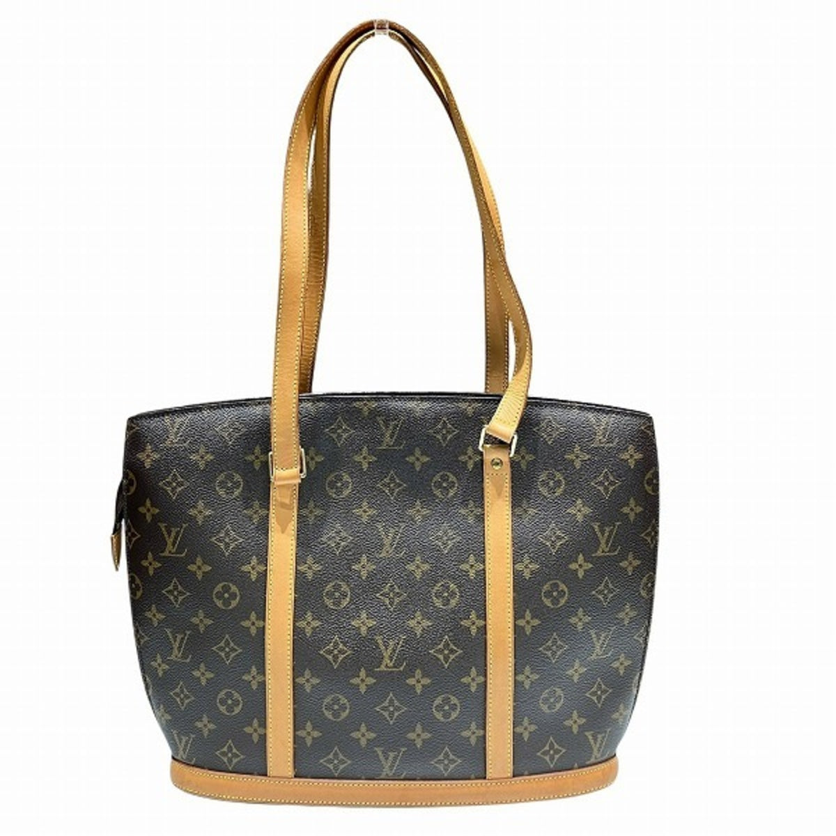 Louis Vuitton Brown Monogram Handbag Tote Bag (Pre-Owned)