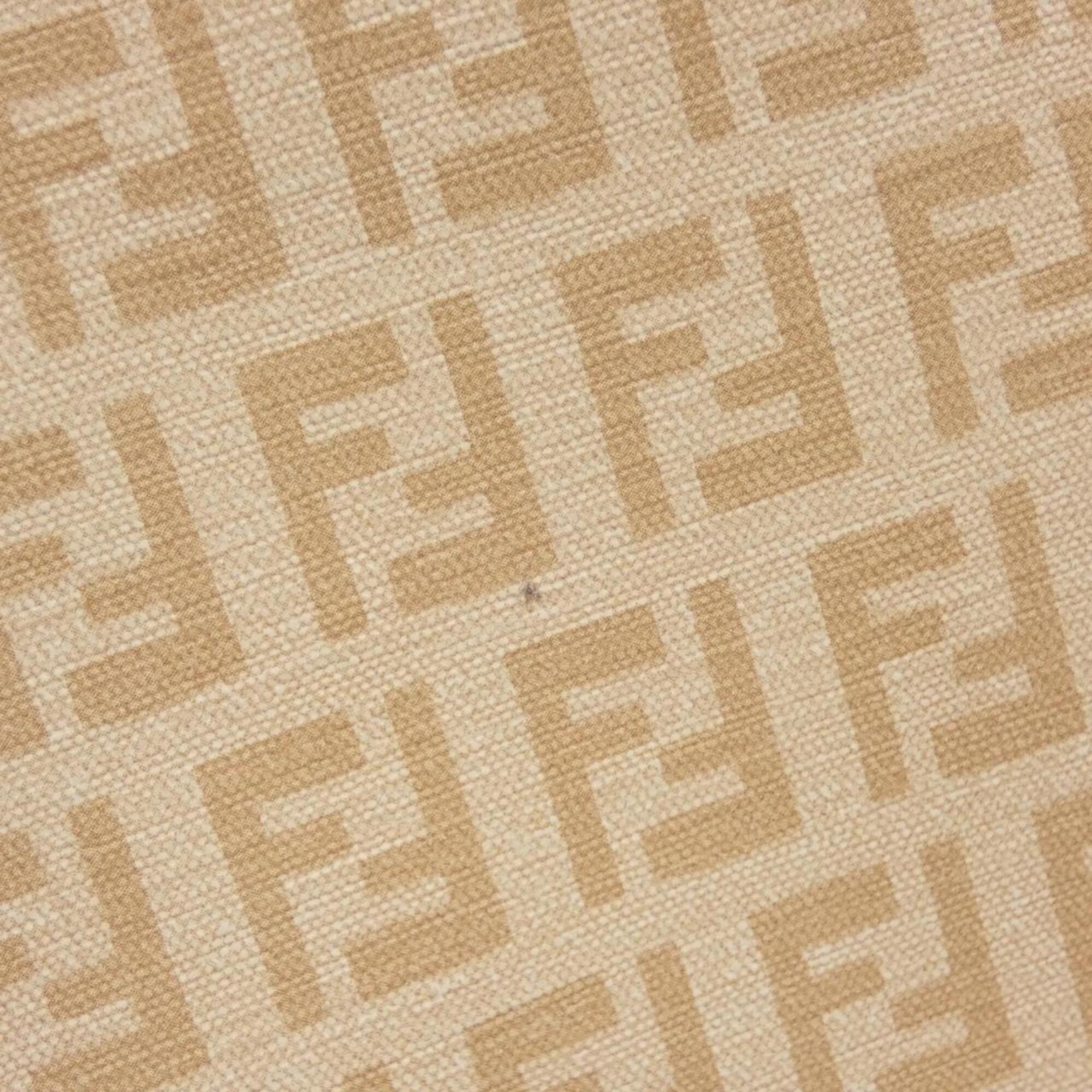 Fendi Beige Coated Canvas Handbag (Pre-Owned)
