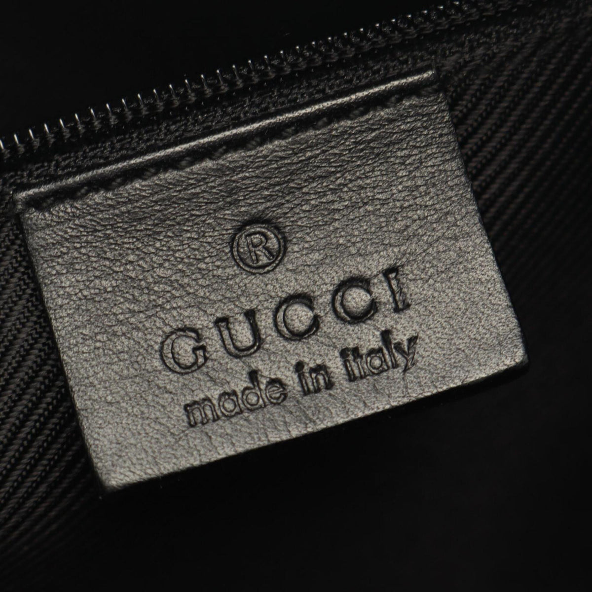 Gucci Gg Canvas Black Gg Canvas Leather Handbag (Pre-Owned)