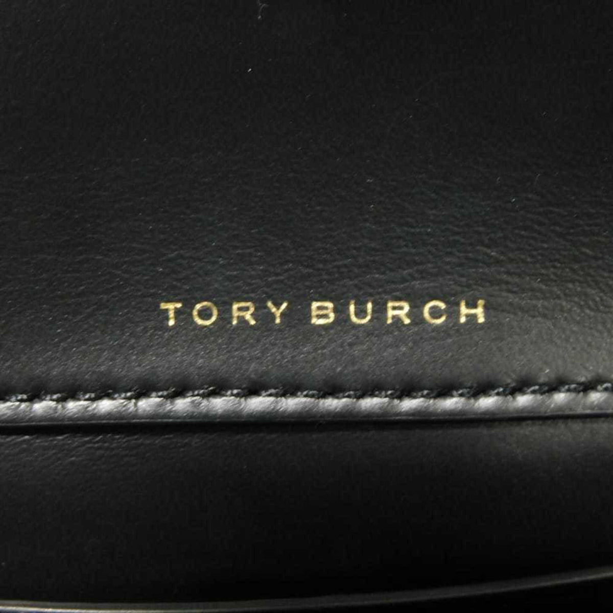 Tory Burch Black Leather Shoulder Bag (Pre-Owned)