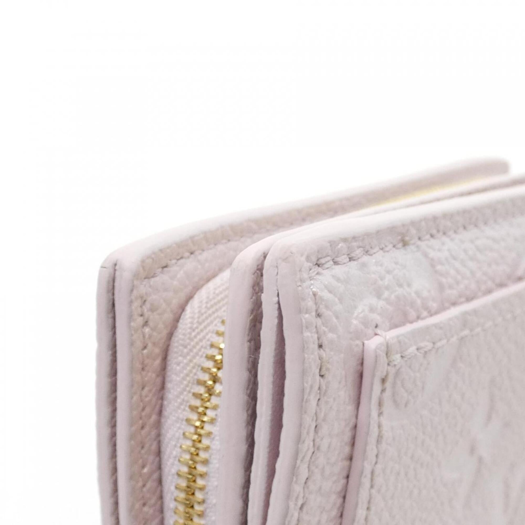 Louis Vuitton Pink Leather Wallet (Bi-Fold) (Pre-Owned)