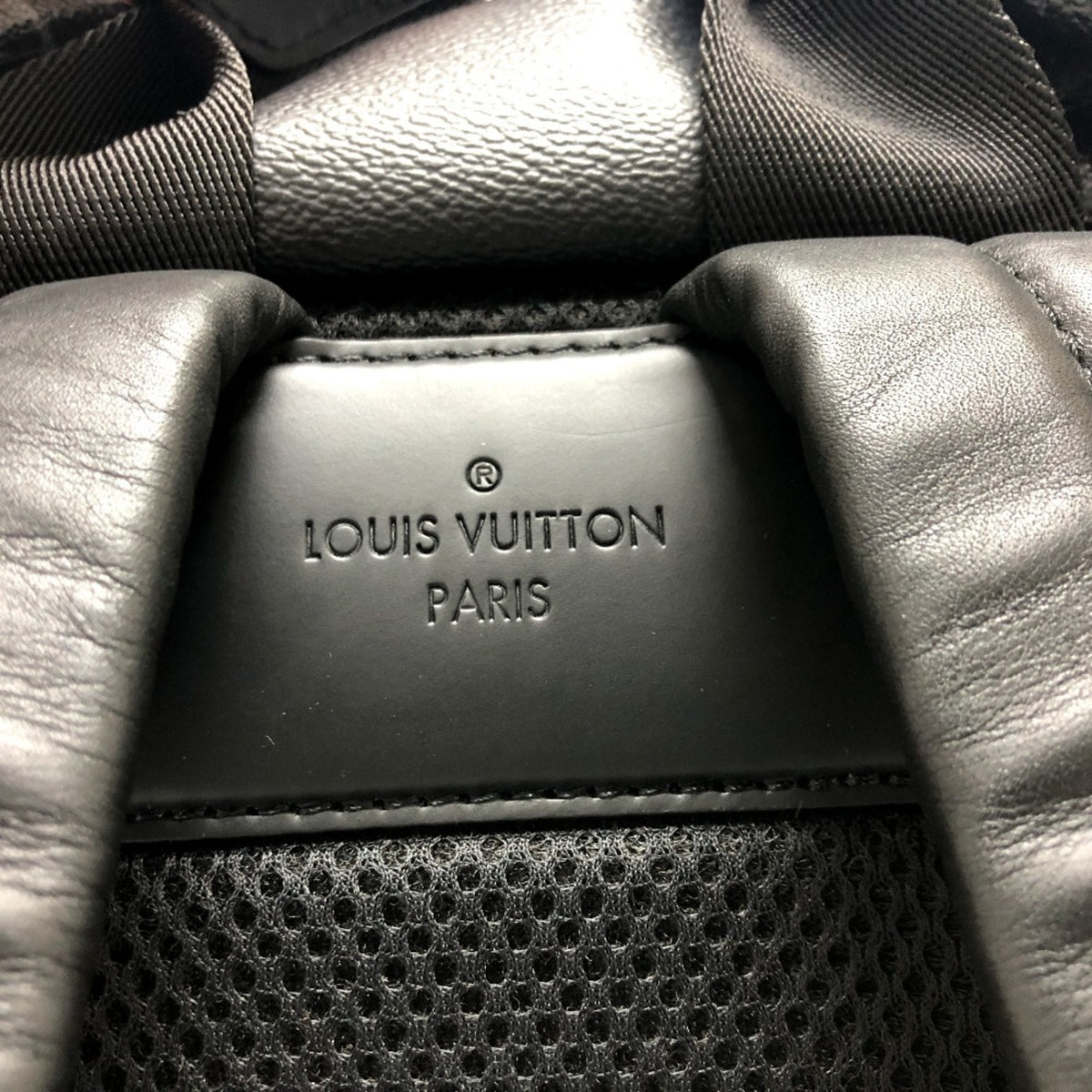 Louis Vuitton Black Backpack (Pre-Owned)