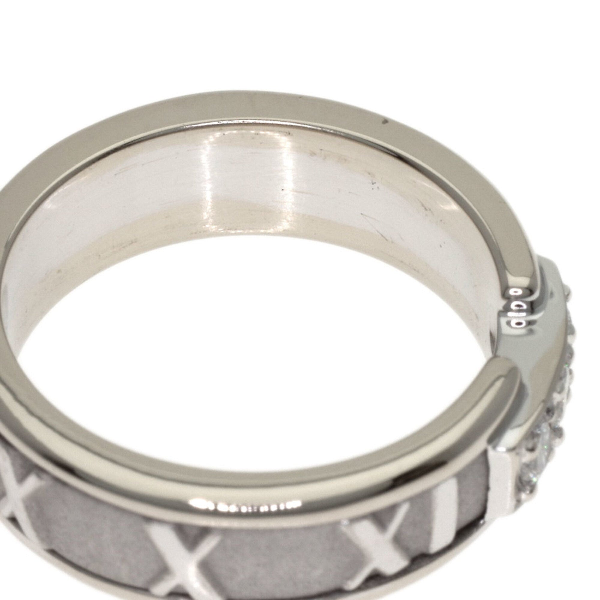 Tiffany White Gold White Gold (18K) Band Ring (Pre-Owned)