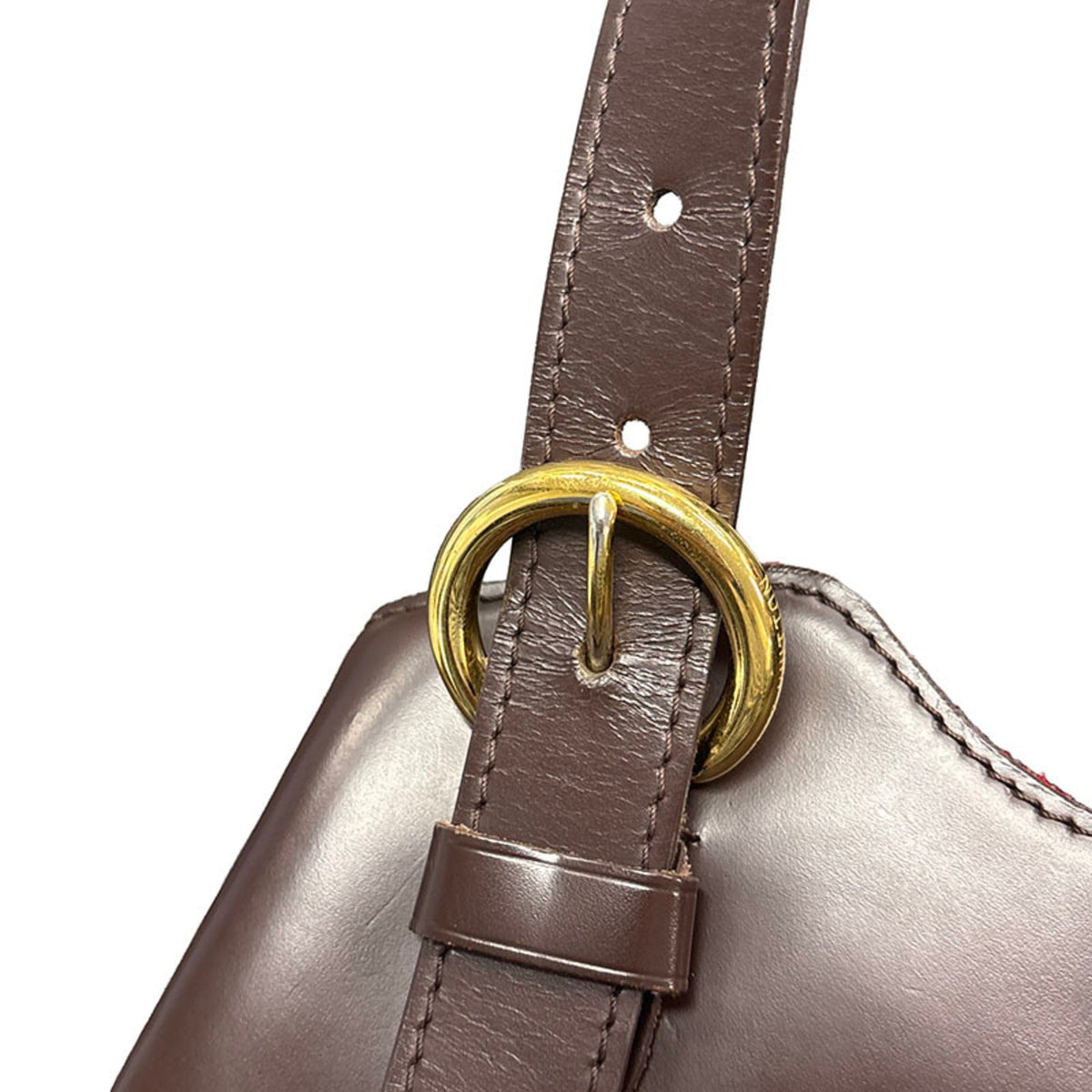 Louis Vuitton Brown Pvc Leather Handbag Shoulder Bag (Pre-Owned)