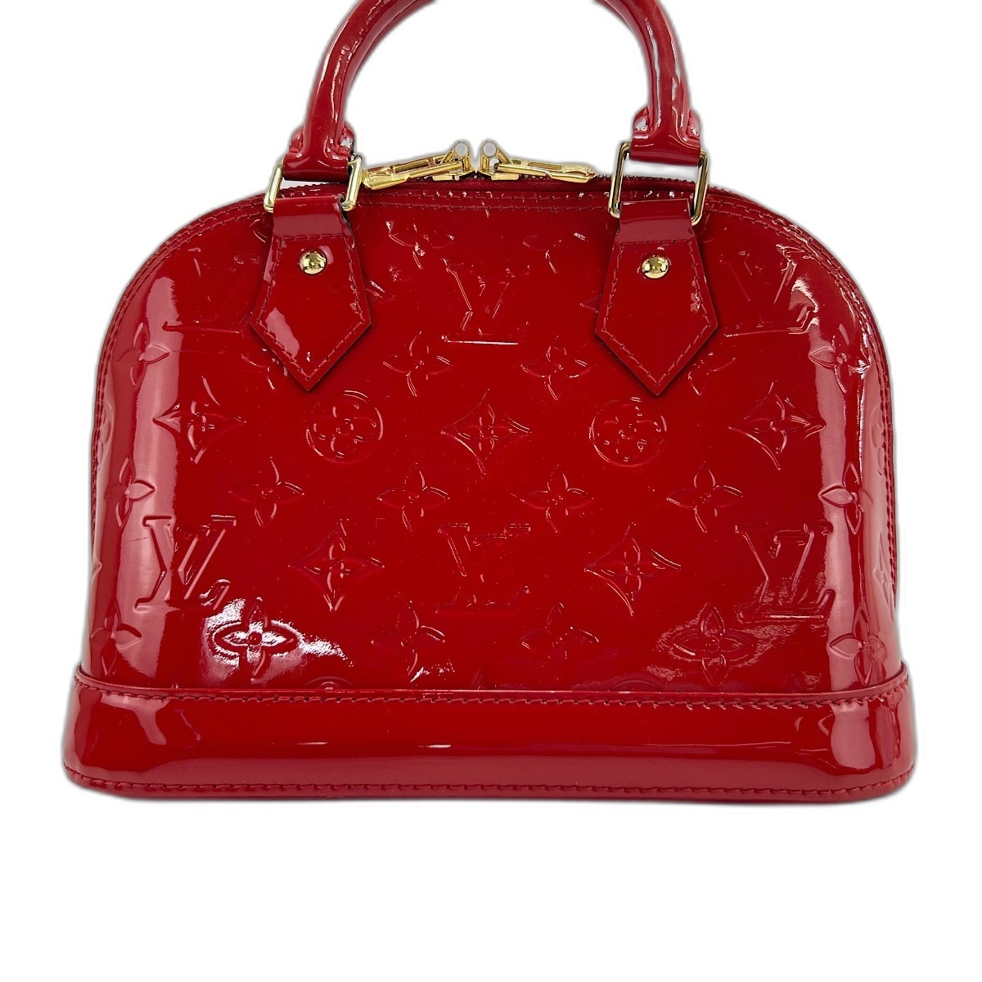 Louis Vuitton Red Color Handbag (Pre-Owned)