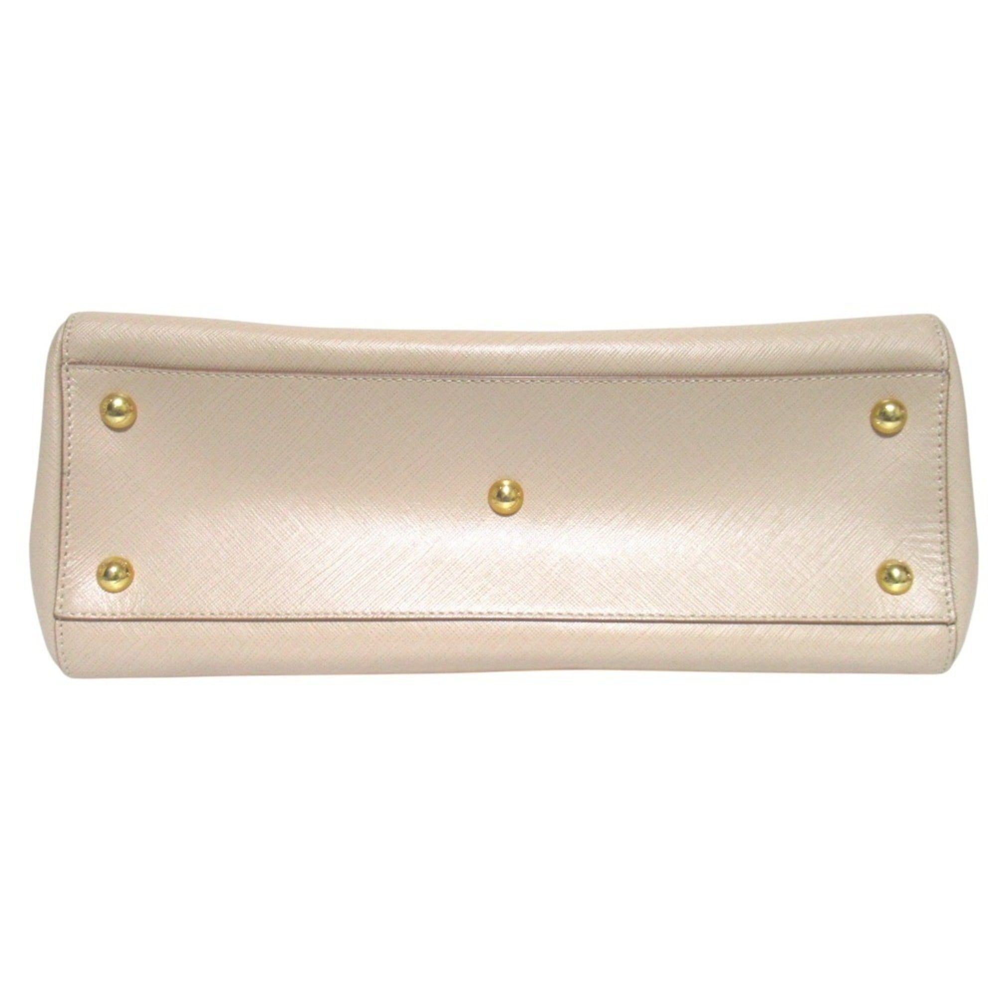 Salvatore Ferragamo Beige Shoulder Bag Tote Bag (Pre-Owned)