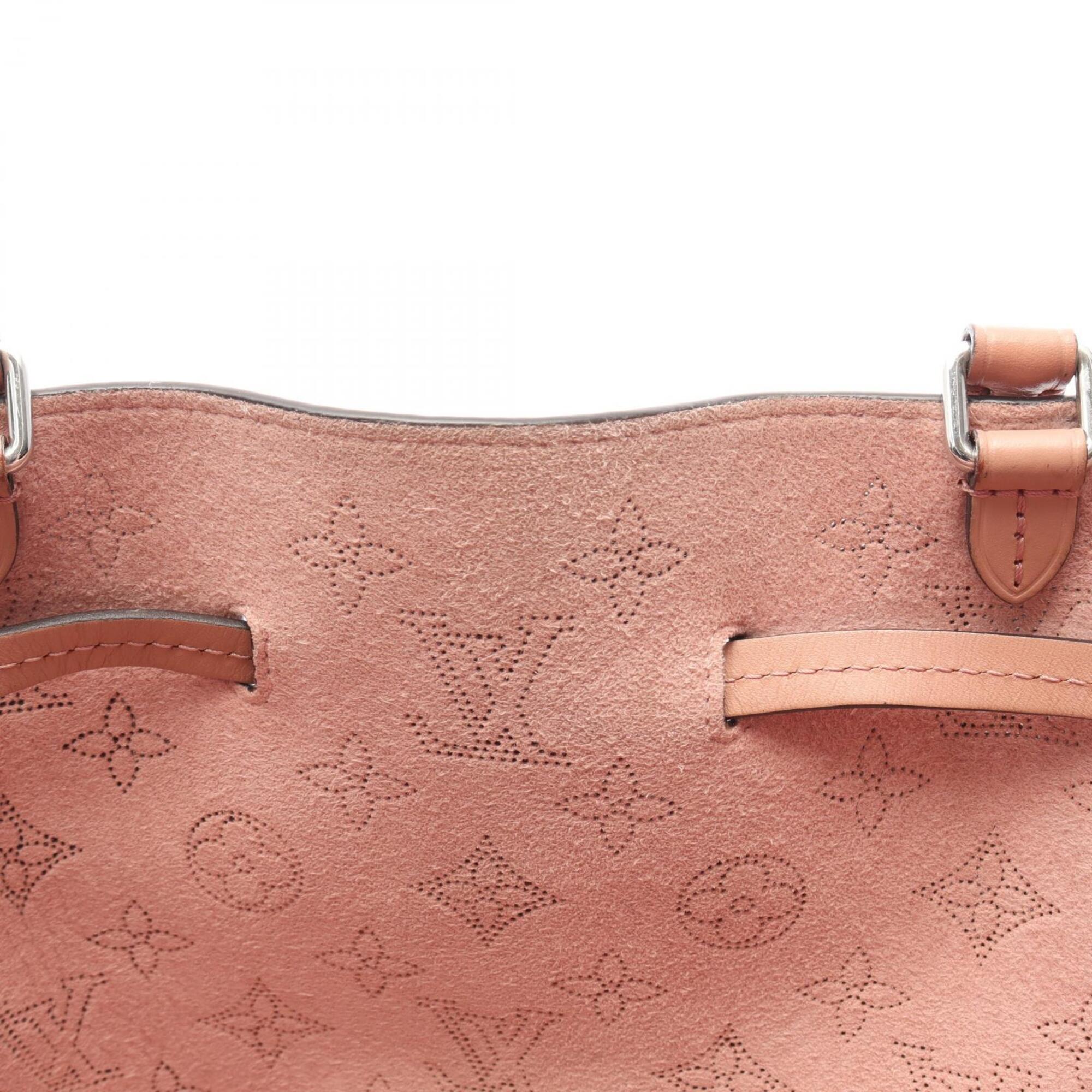 Louis Vuitton Pink Leather Handbag Pouch (Pre-Owned)