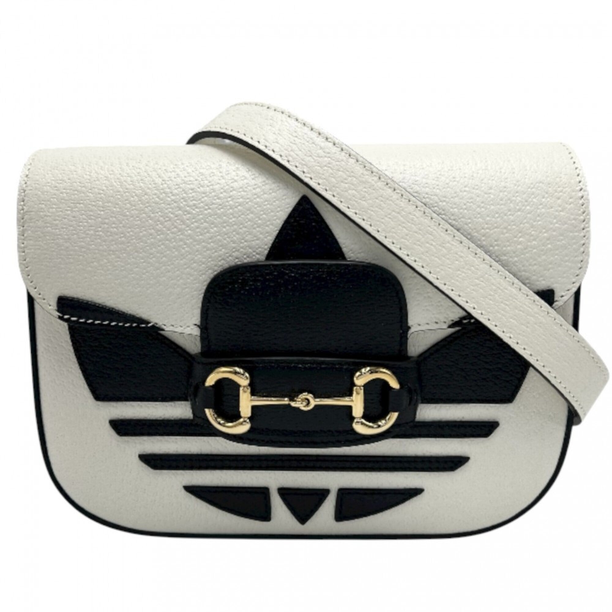 Gucci Black Leather Handbag Shoulder Bag (Pre-Owned)