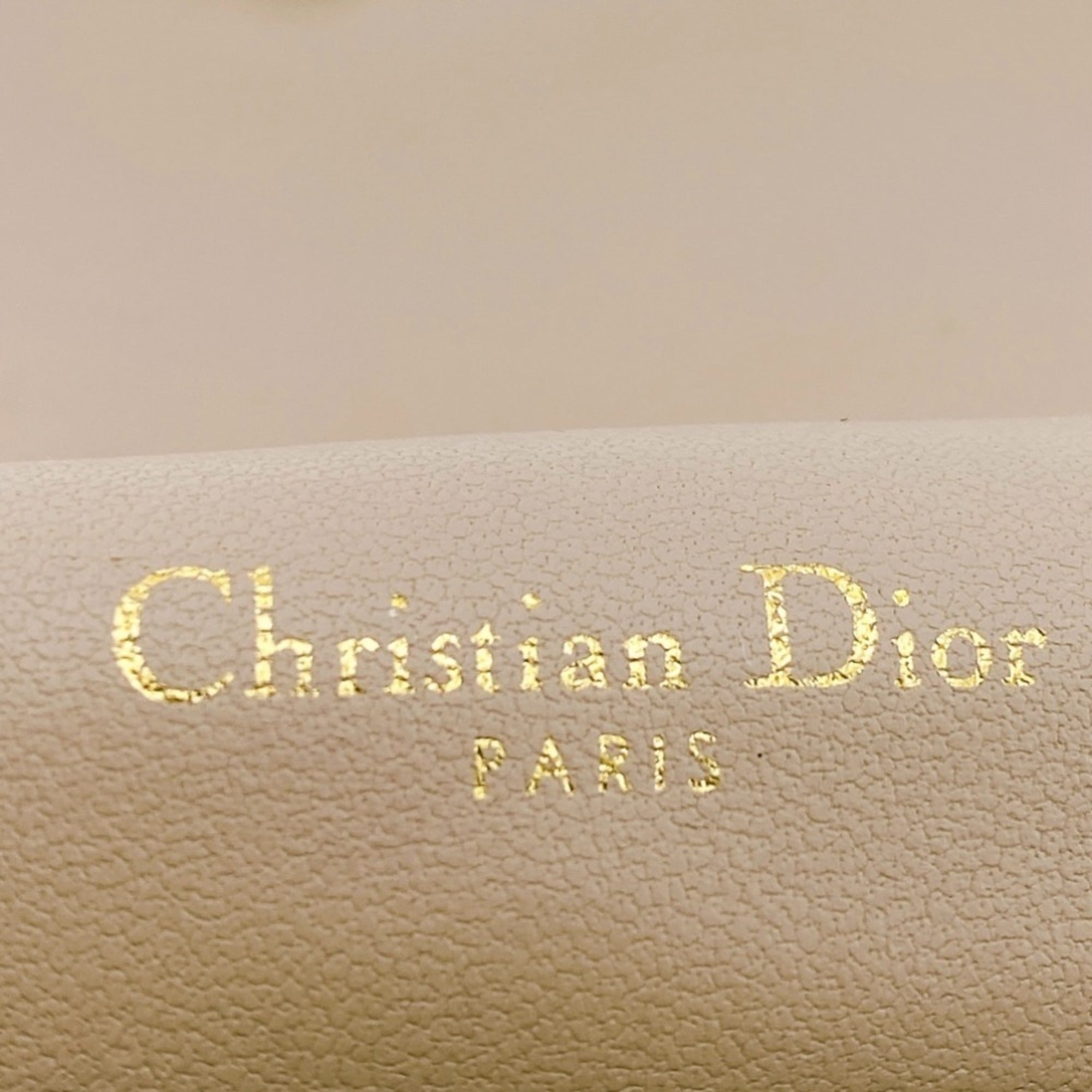 Christian Dior Beige Leather (Pre-Owned)