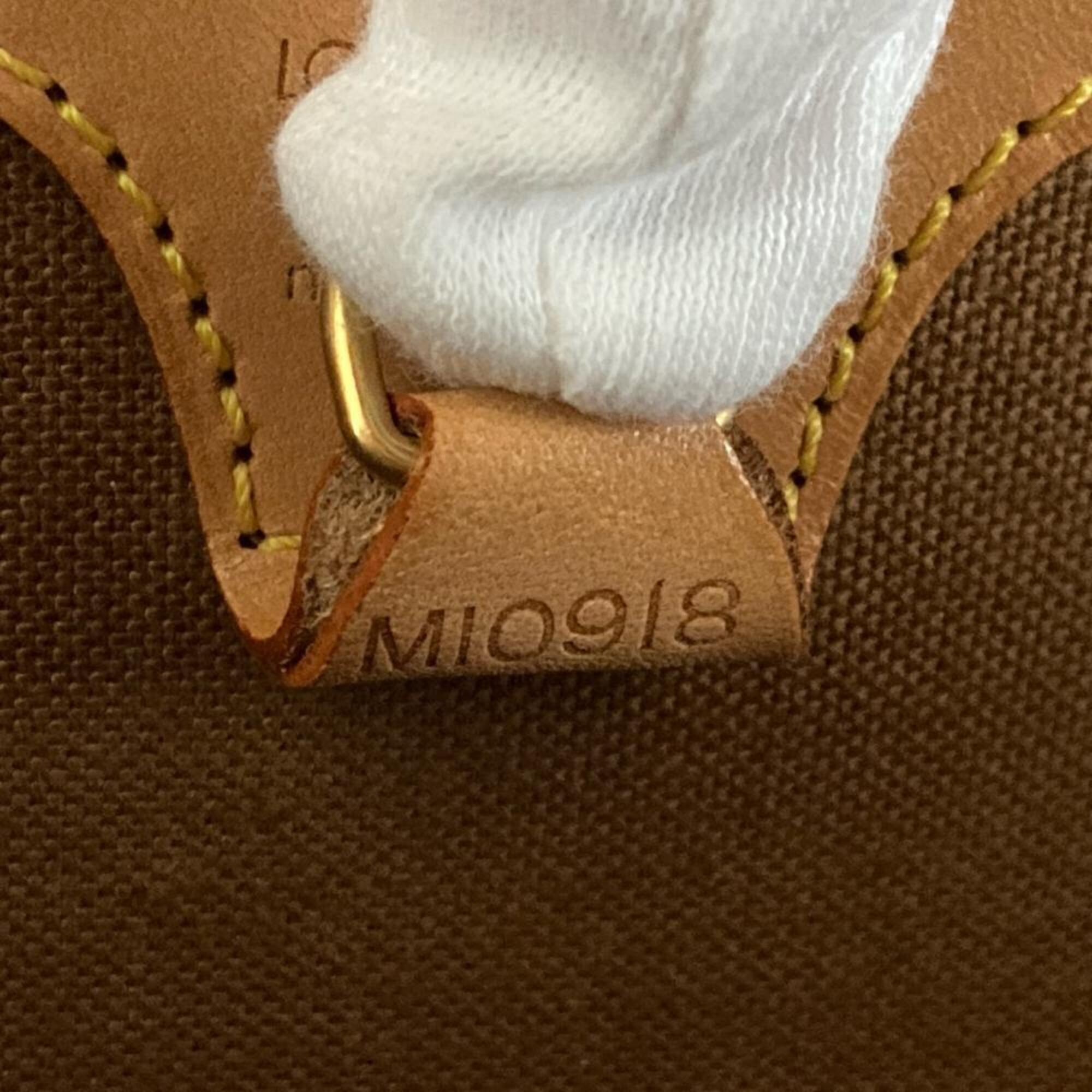 Louis Vuitton Brown Monogram Canvas Handbag (Pre-Owned)