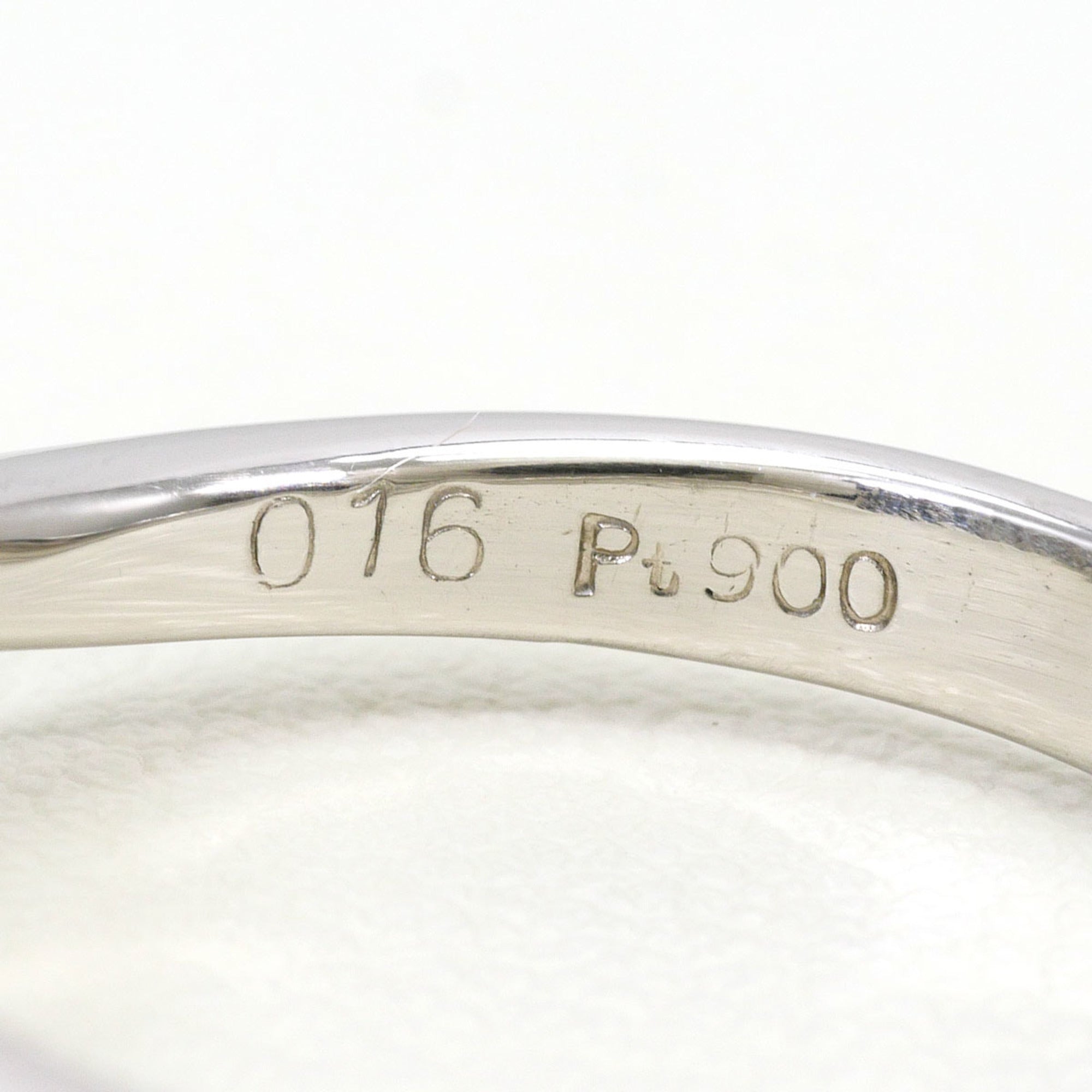 Unbranded Pink Platinum Platinum 900 Band Ring (Pre-Owned)