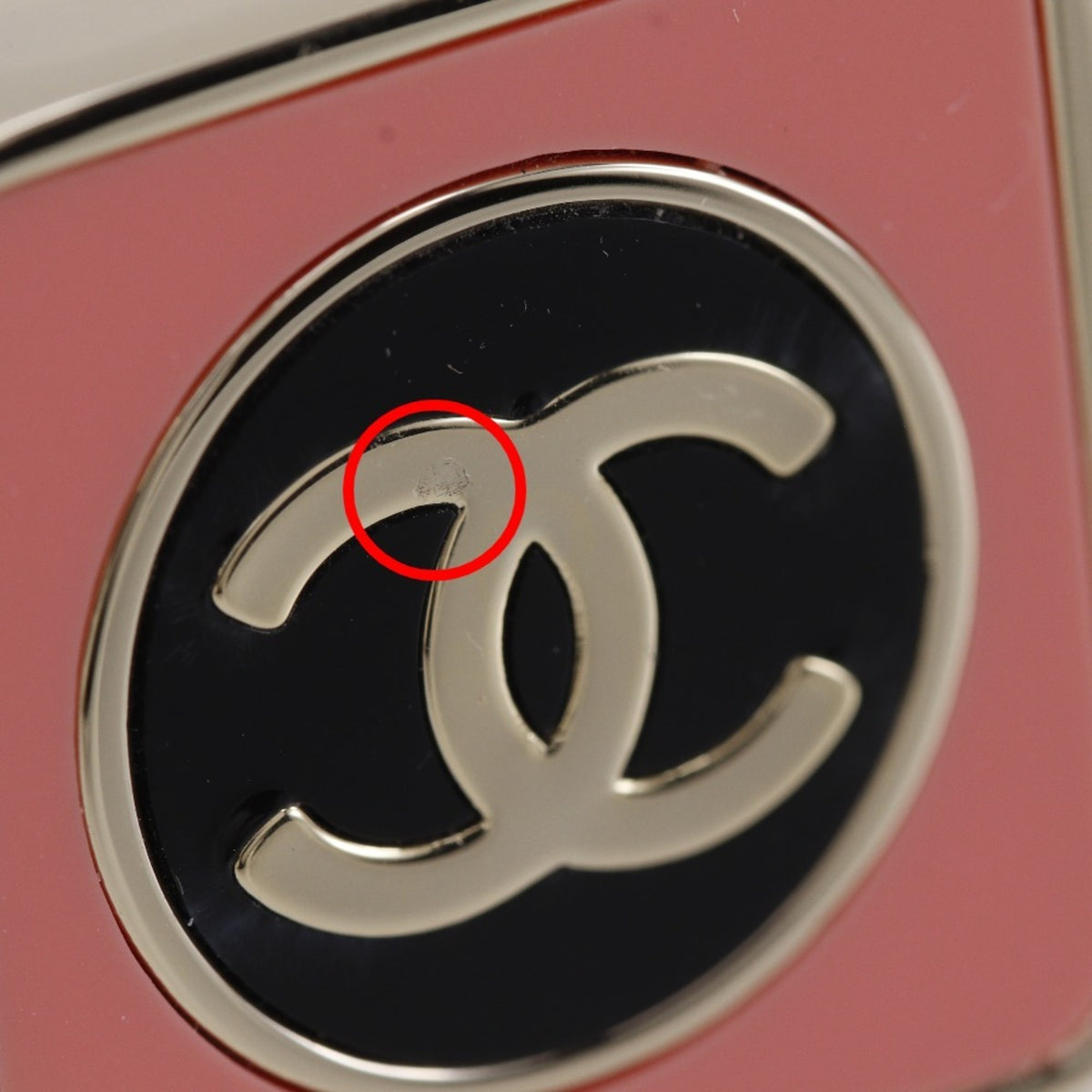 Chanel Silver Metal Band Ring (Pre-Owned)