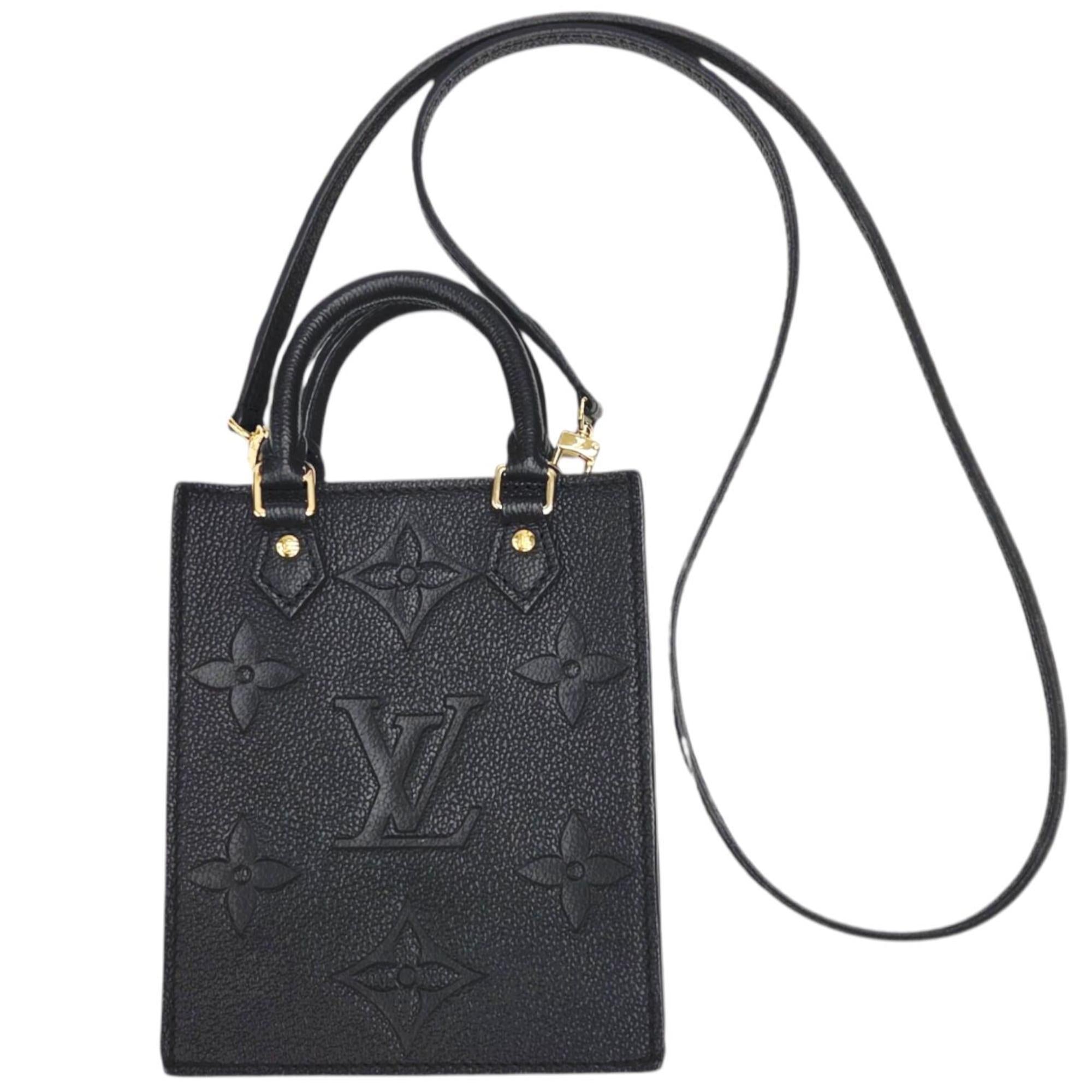Louis Vuitton Black Monogram Empreinte Shoulder Bag (Pre-Owned)