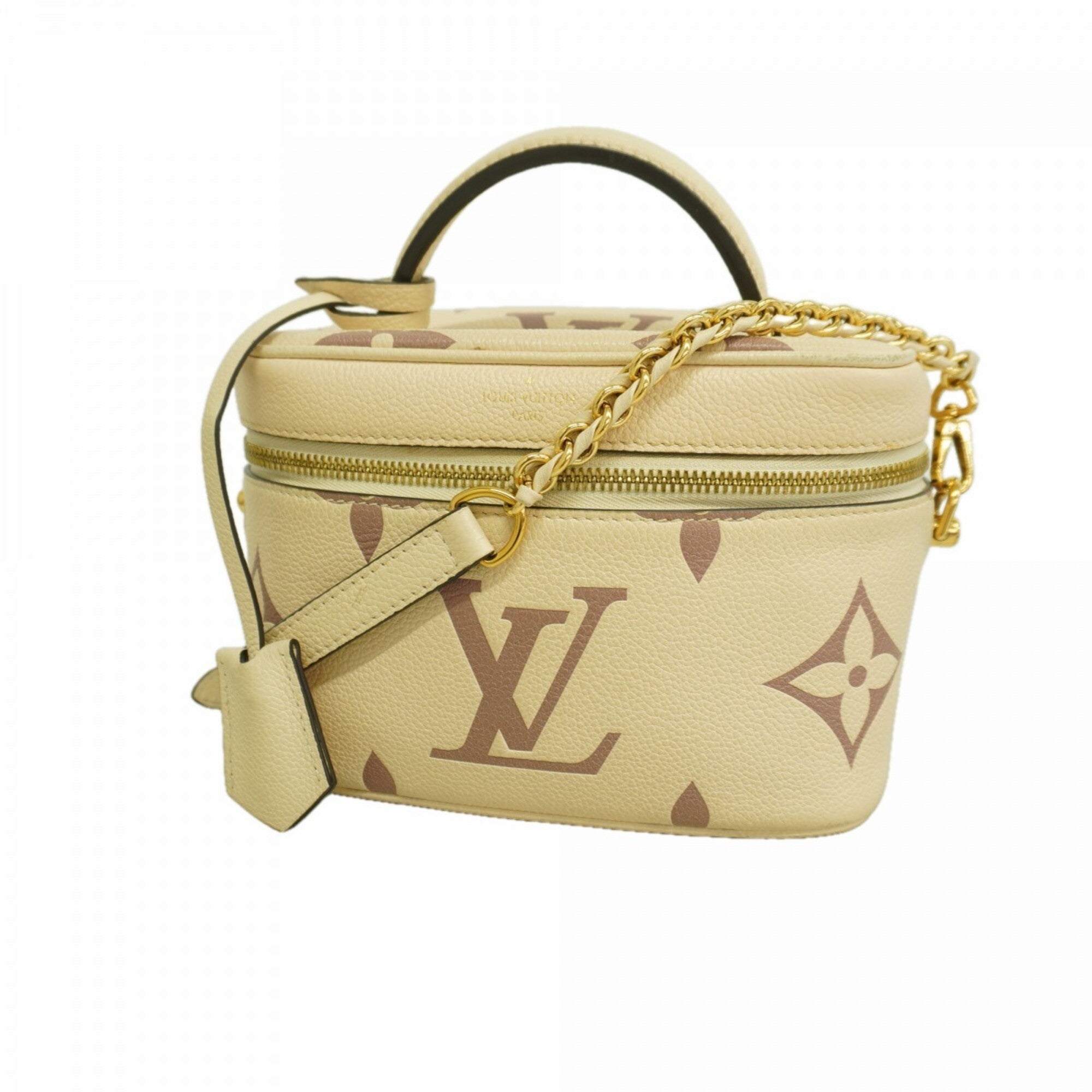 Louis Vuitton Cream Vanity Bag (Pre-Owned)