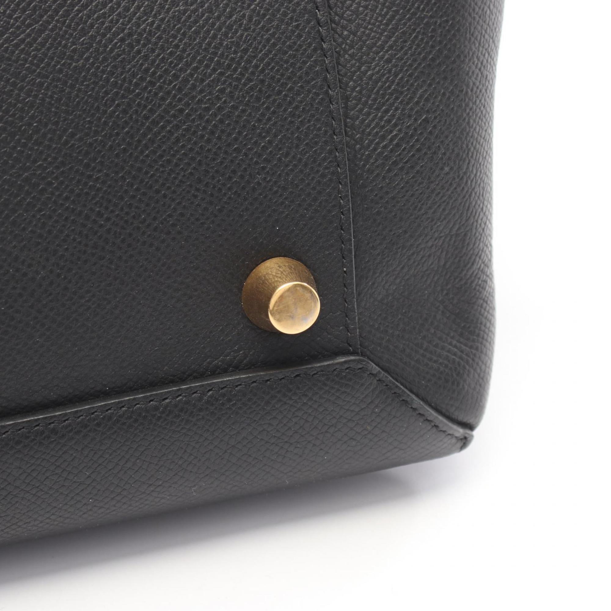 Celine Black Leather Handbag (Pre-Owned)