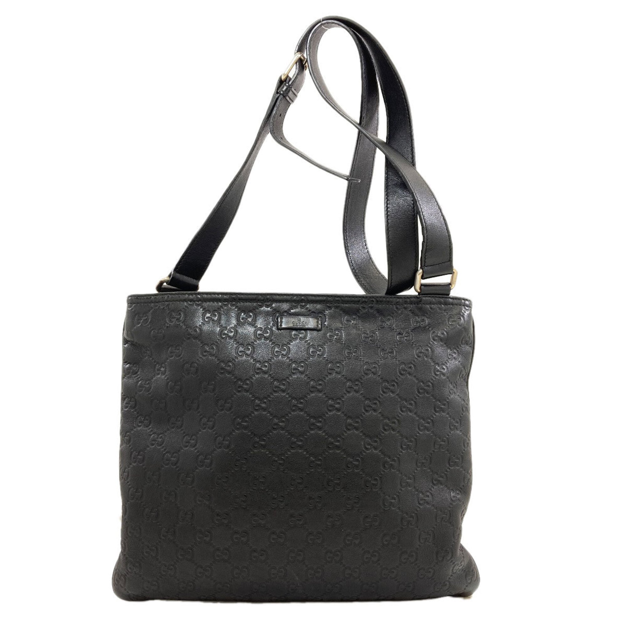 Gucci Black Leather Shoulder Bag (Pre-Owned)