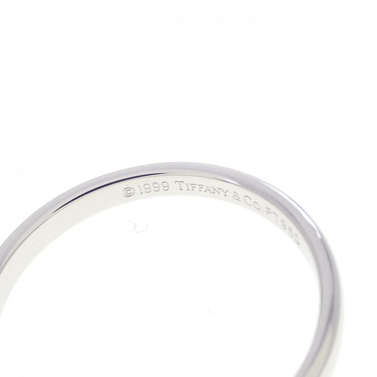 Tiffany Platinum 950 Band Ring (Pre-Owned)