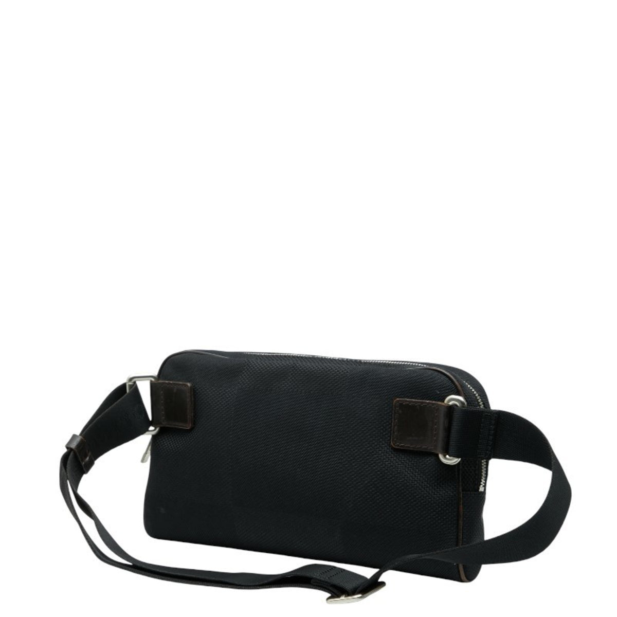 Louis Vuitton Black Noir Canvas Leather Sling Bag (Pre-Owned)