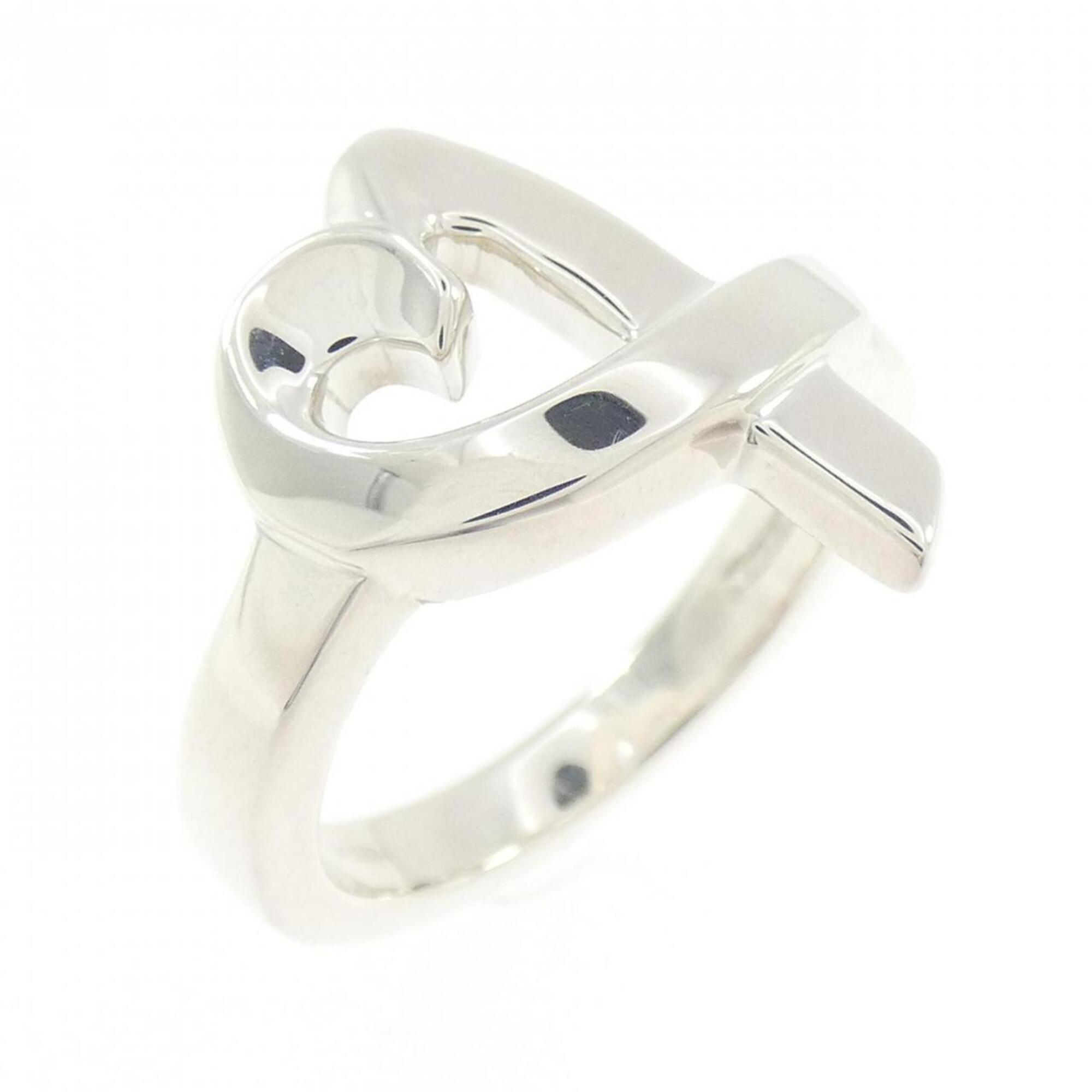 Tiffany Silver 925 Band Ring (Pre-Owned)