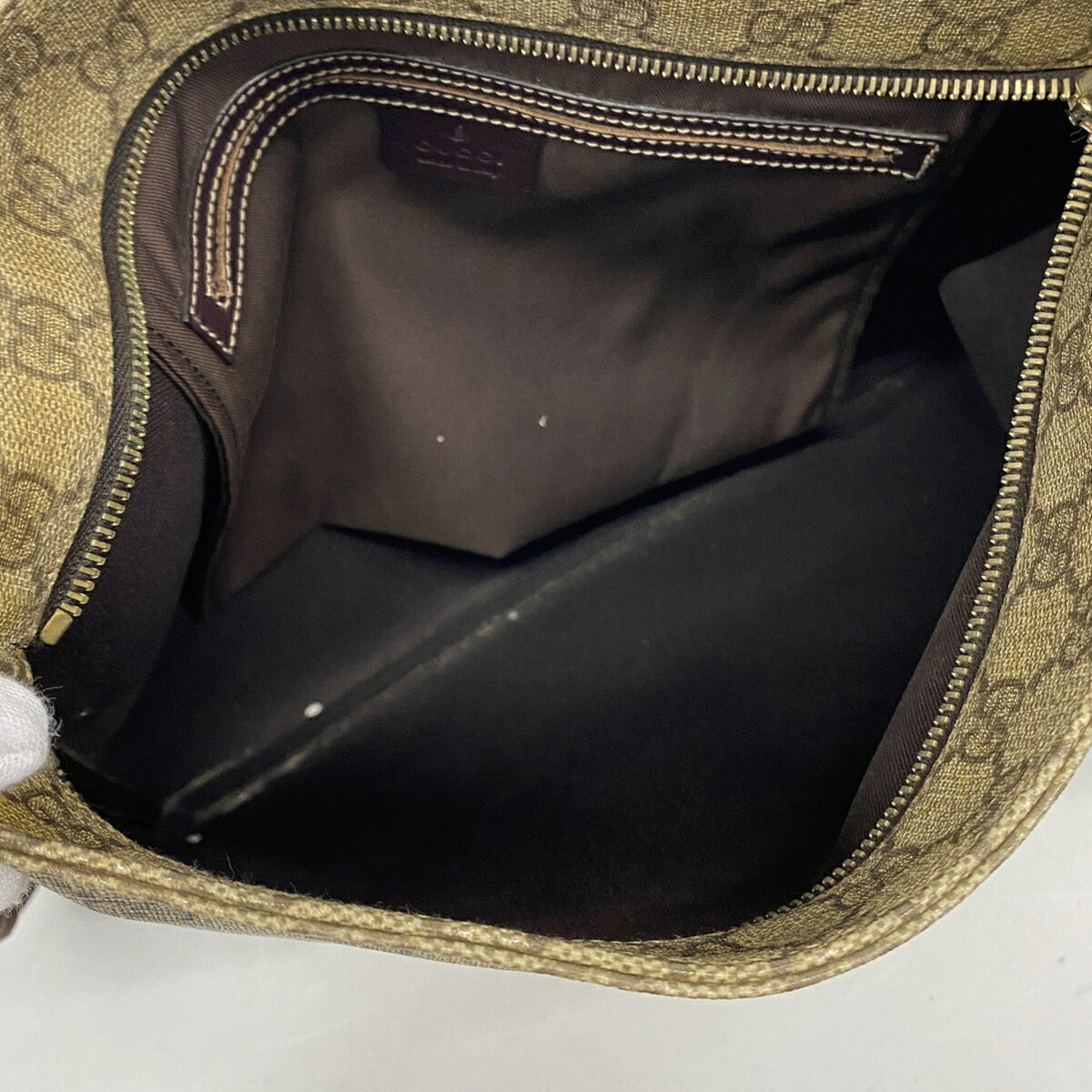 Gucci Brown Pvc Shoulder Bag (Pre-Owned)