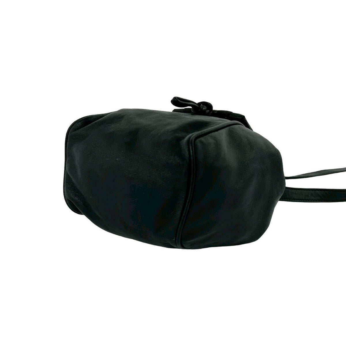 Loewe Black Leather Pochette Shoulder Bag (Pre-Owned)