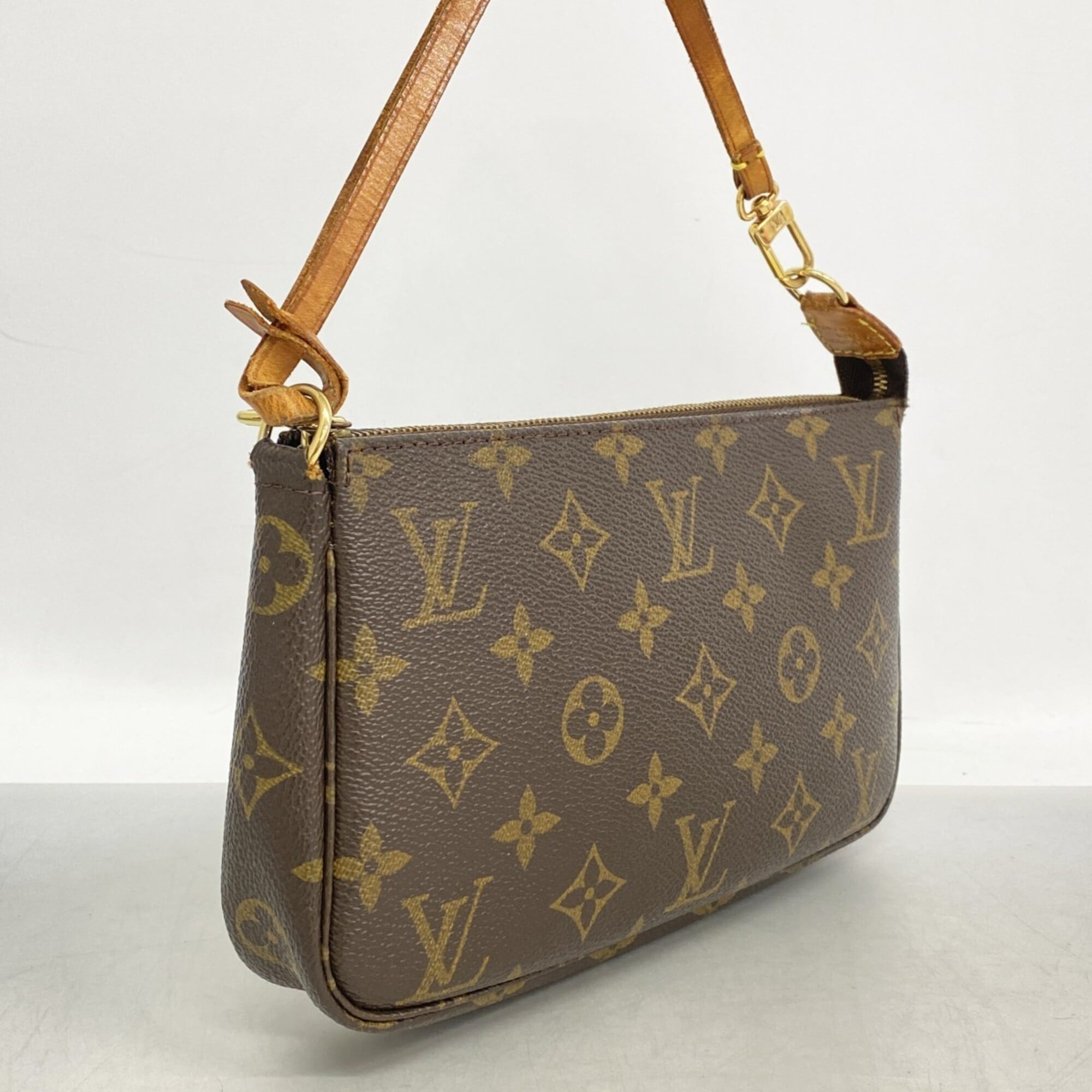 Louis Vuitton Brown Pouch (Pre-Owned)
