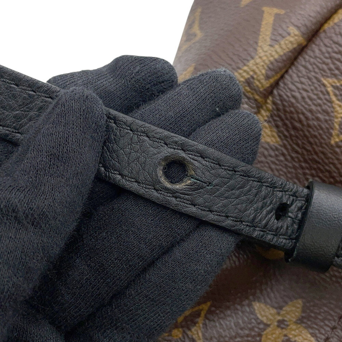 Louis Vuitton Monogram Black Noir Monogram Backpack (Pre-Owned)