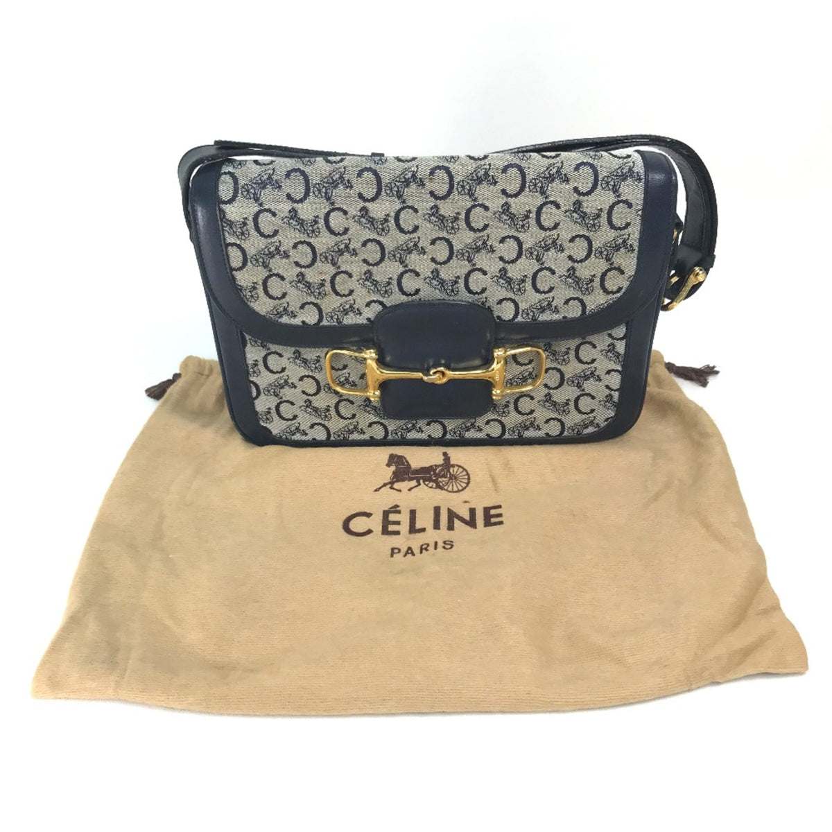 Celine Navy Other Shoulder Bag (Pre-Owned)
