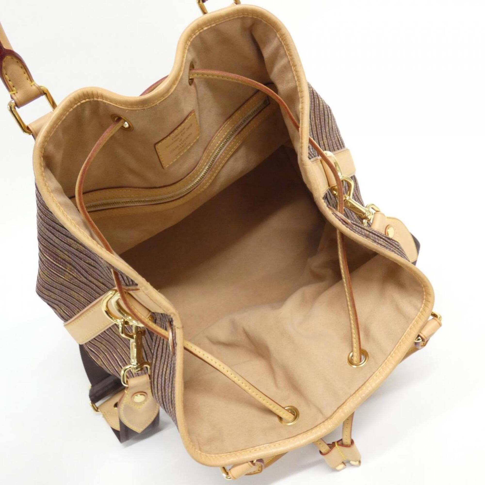 Louis Vuitton Peche Coated Canvas Leather Handbag (Pre-Owned)