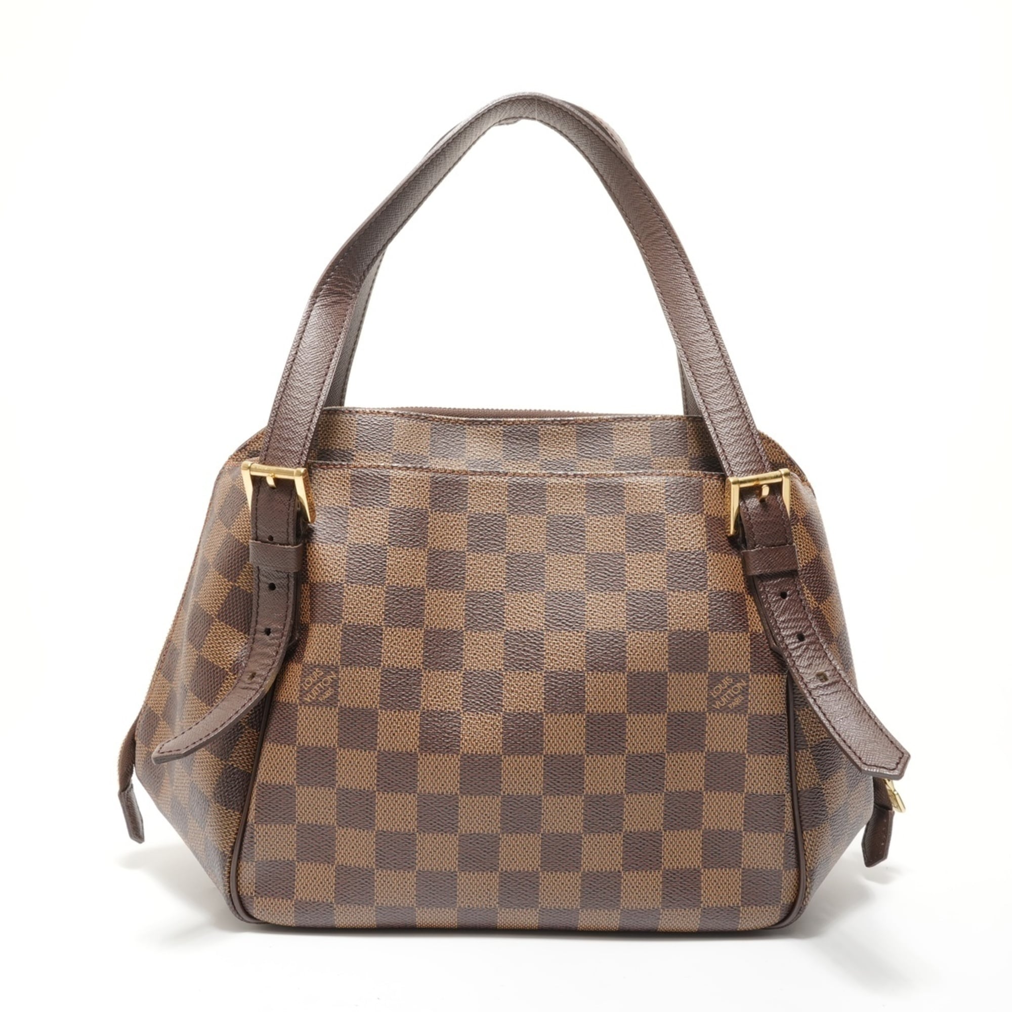 Louis Vuitton Brown Damier Canvas Handbag (Pre-Owned)