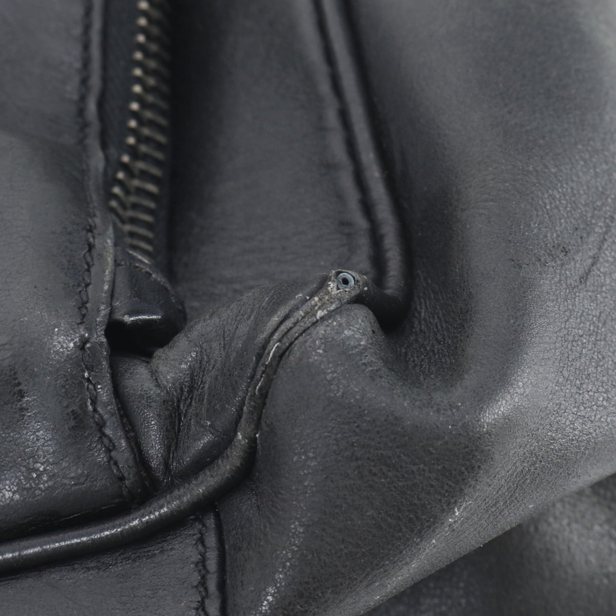 Prada Black Leather Briefcase (Pre-Owned)