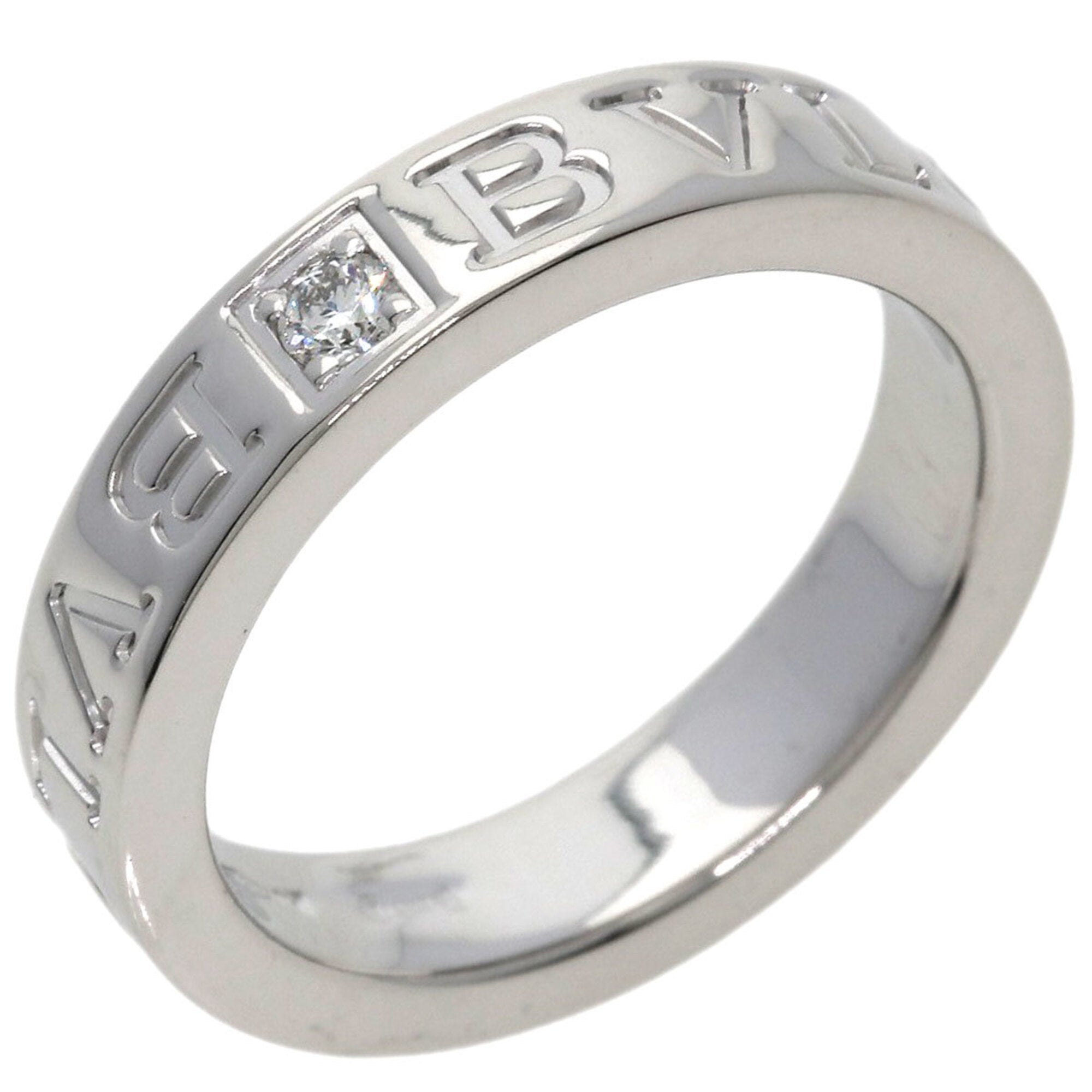 Bvlgari White Gold (18K) Band Ring (Pre-Owned)