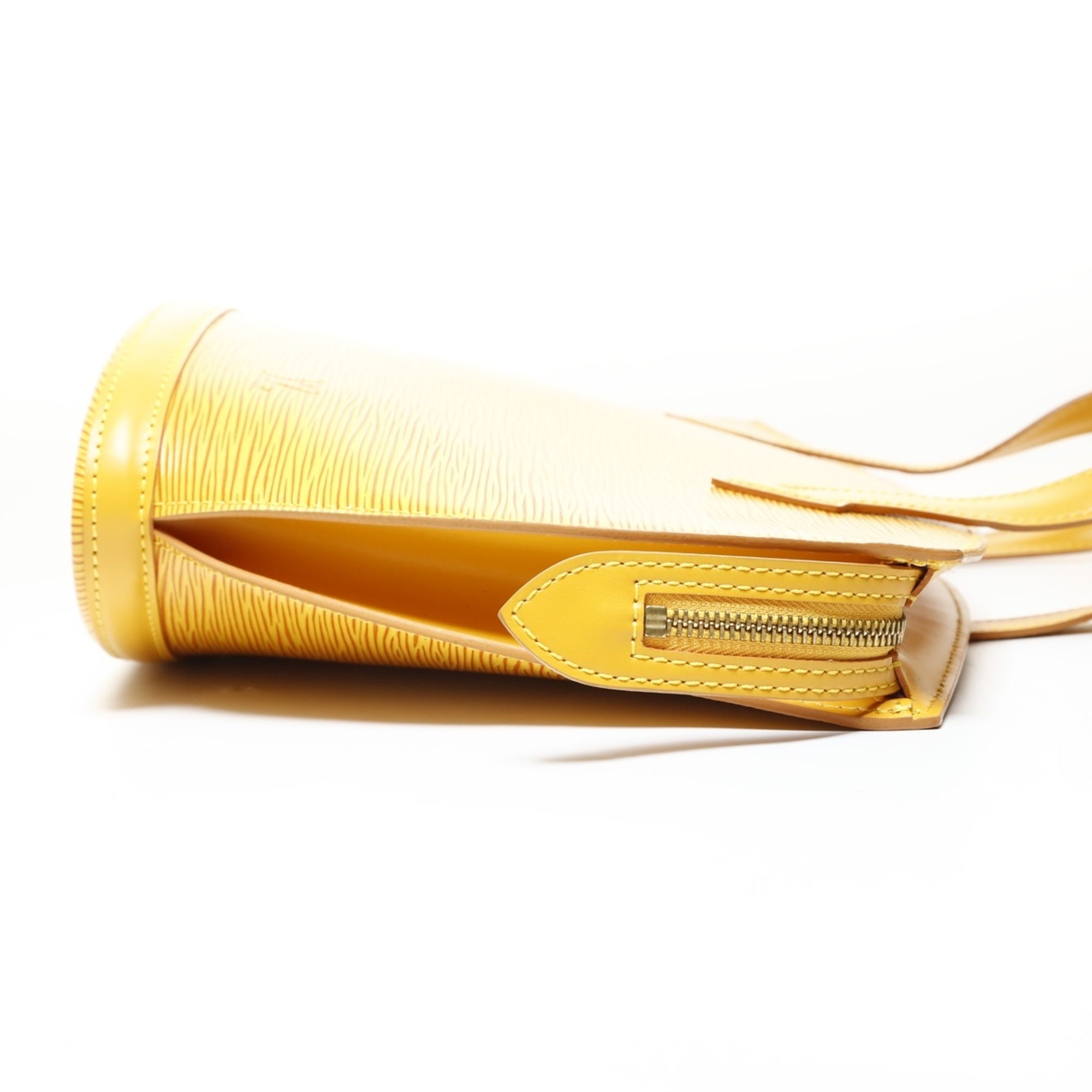 Louis Vuitton Epi Yellow Epi Leather Handbag (Pre-Owned)