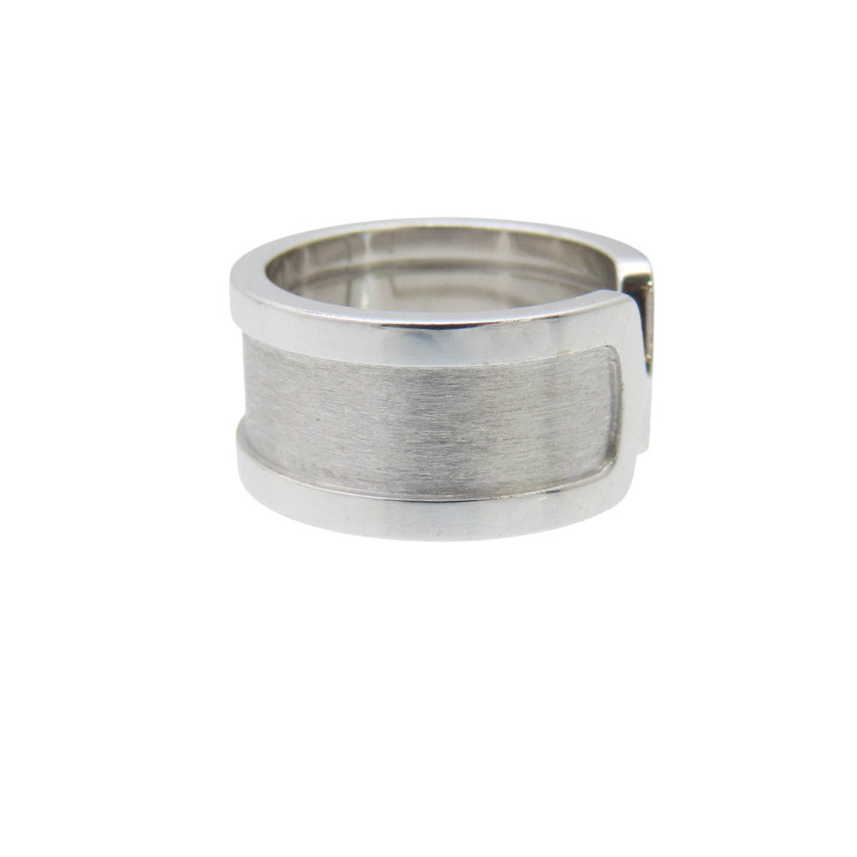 Cartier White Gold White Gold (18K) Band Ring (Pre-Owned)