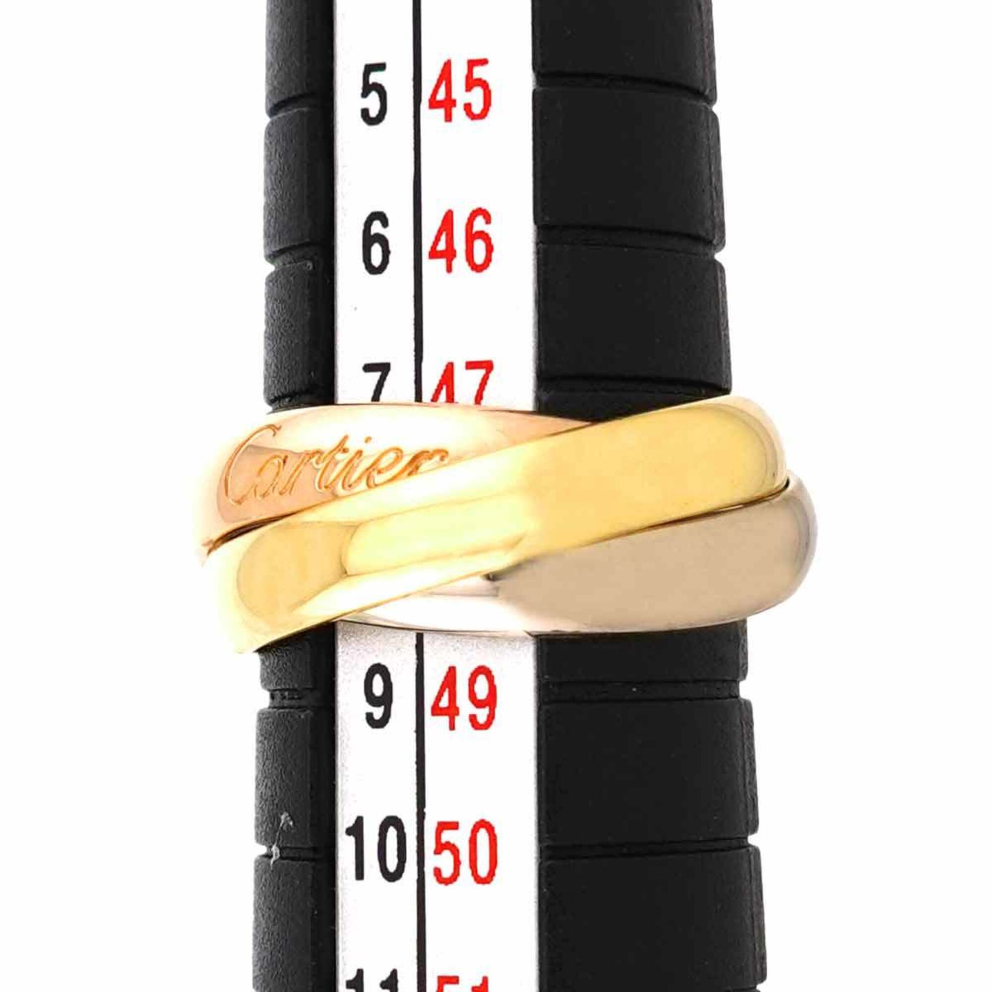 Cartier Yellow Gold (18K) Pink Gold (18K) White Gold (18K) Band Ring (Pre-Owned)