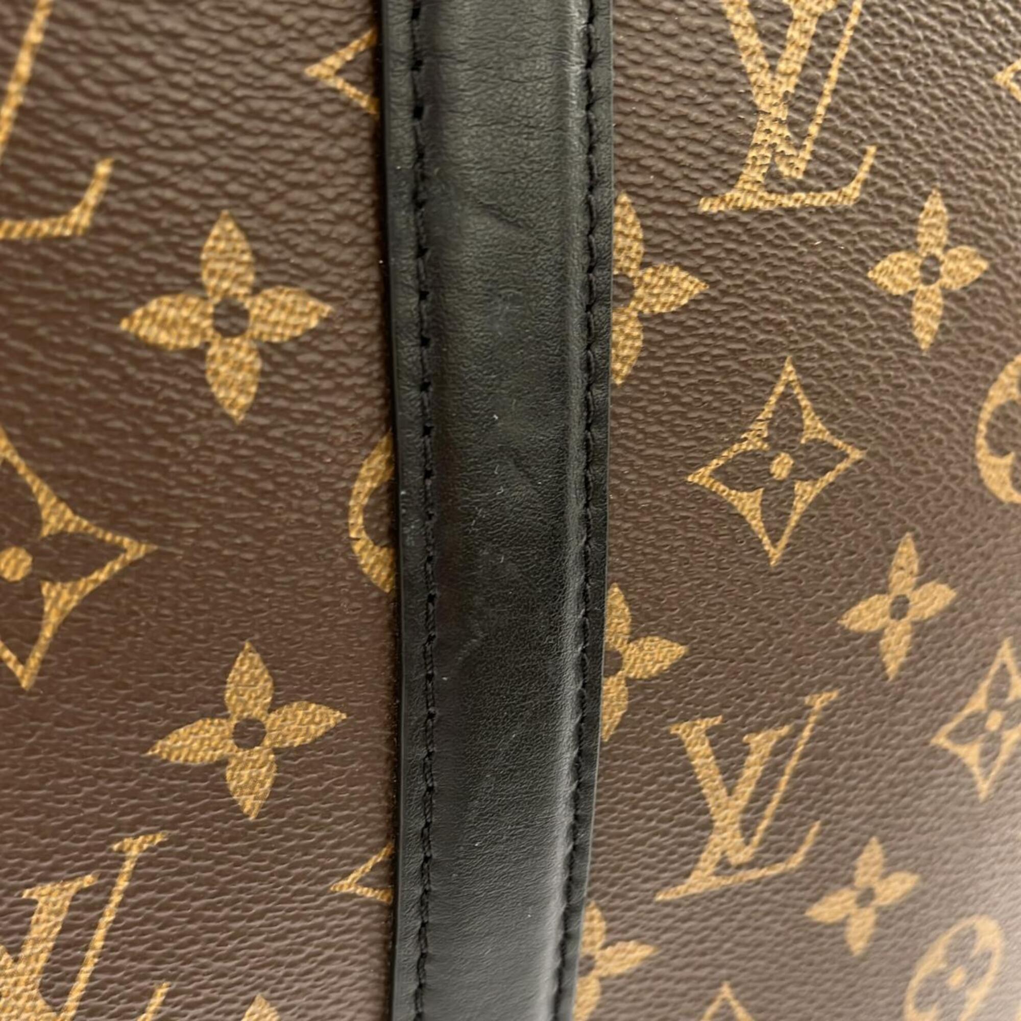 Louis Vuitton Marron Coated Canvas Handbag (Pre-Owned)