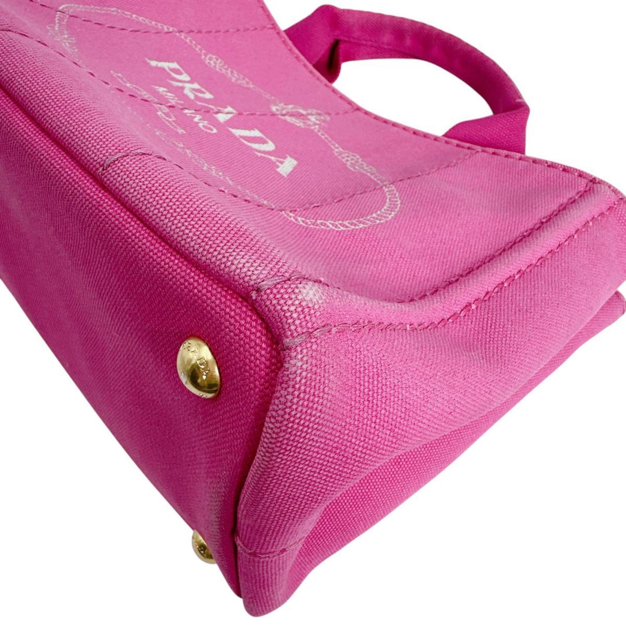 Prada Pink Denim Tote Bag (Pre-Owned)