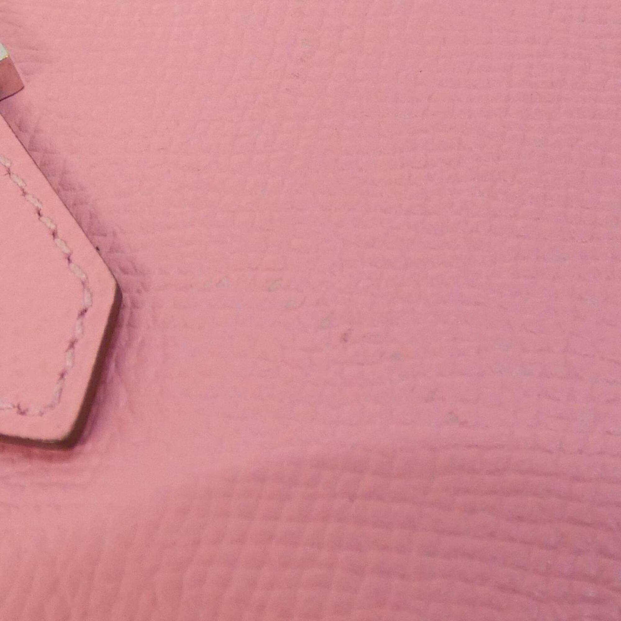 Hermes Pink Rose Confetti Epsom Leather Wallet (Bi-Fold) (Pre-Owned)