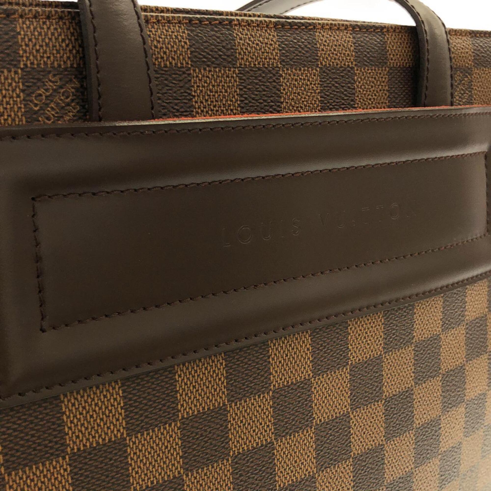 Louis Vuitton Damier Canvas Ebene Coated Canvas Handbag (Pre-Owned)