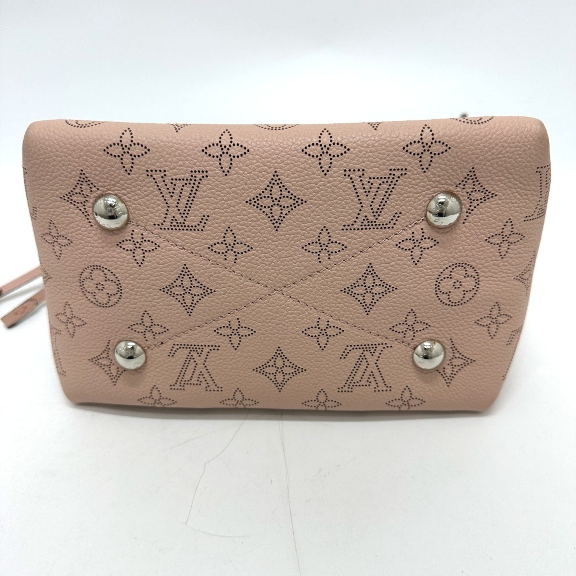 Louis Vuitton Mahina Magnolia Pink Mahina Leather Shoulder Bag (Pre-Owned)